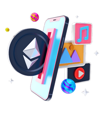 NFT Marketplace Illustration