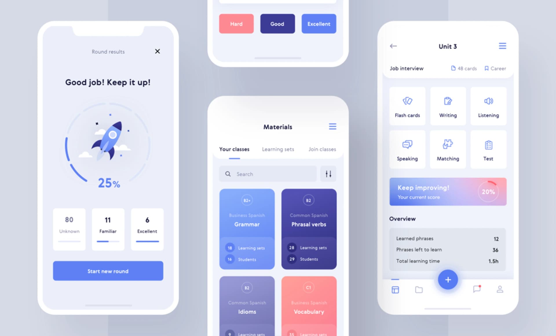Khan Academy – Free Learning Resources screens