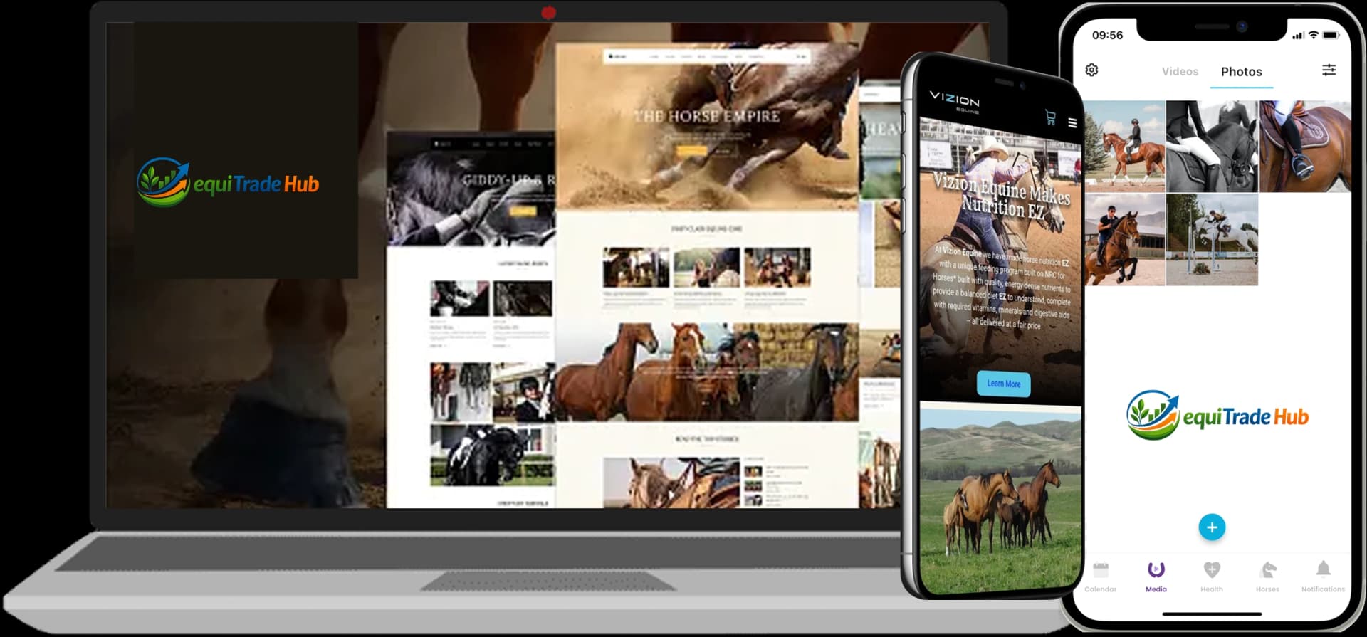 EquiTrade Hub screens