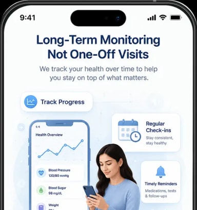 Long-Term Monitoring Not One-Off Visits