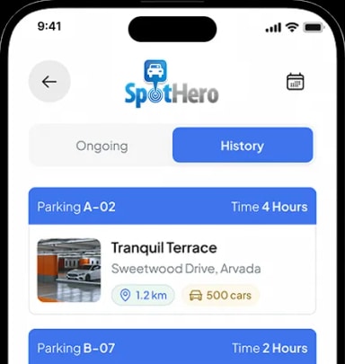 SpotHero Clone Style