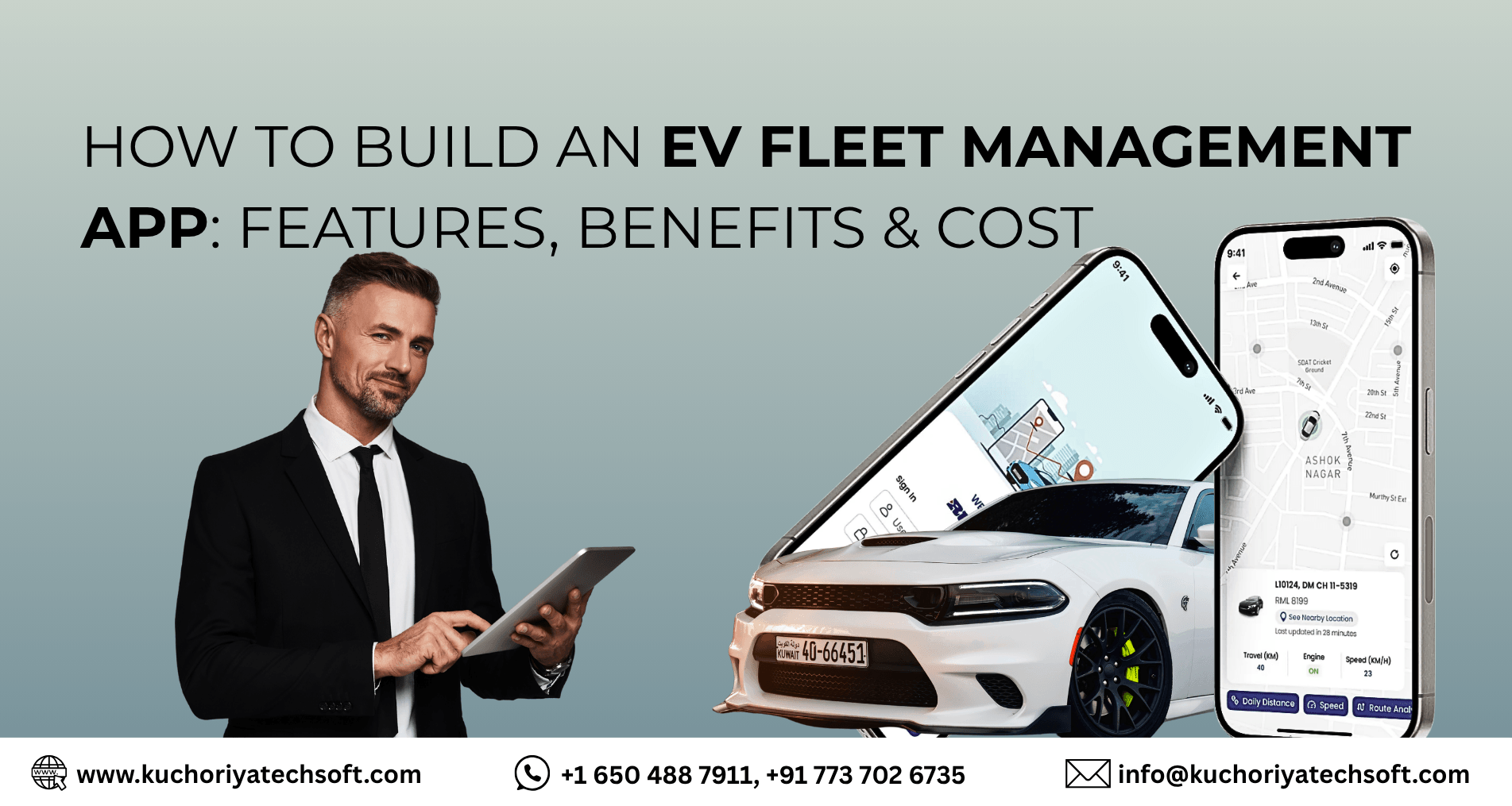 How to Build an EV Fleet Management App: Features, Benefits & Cost