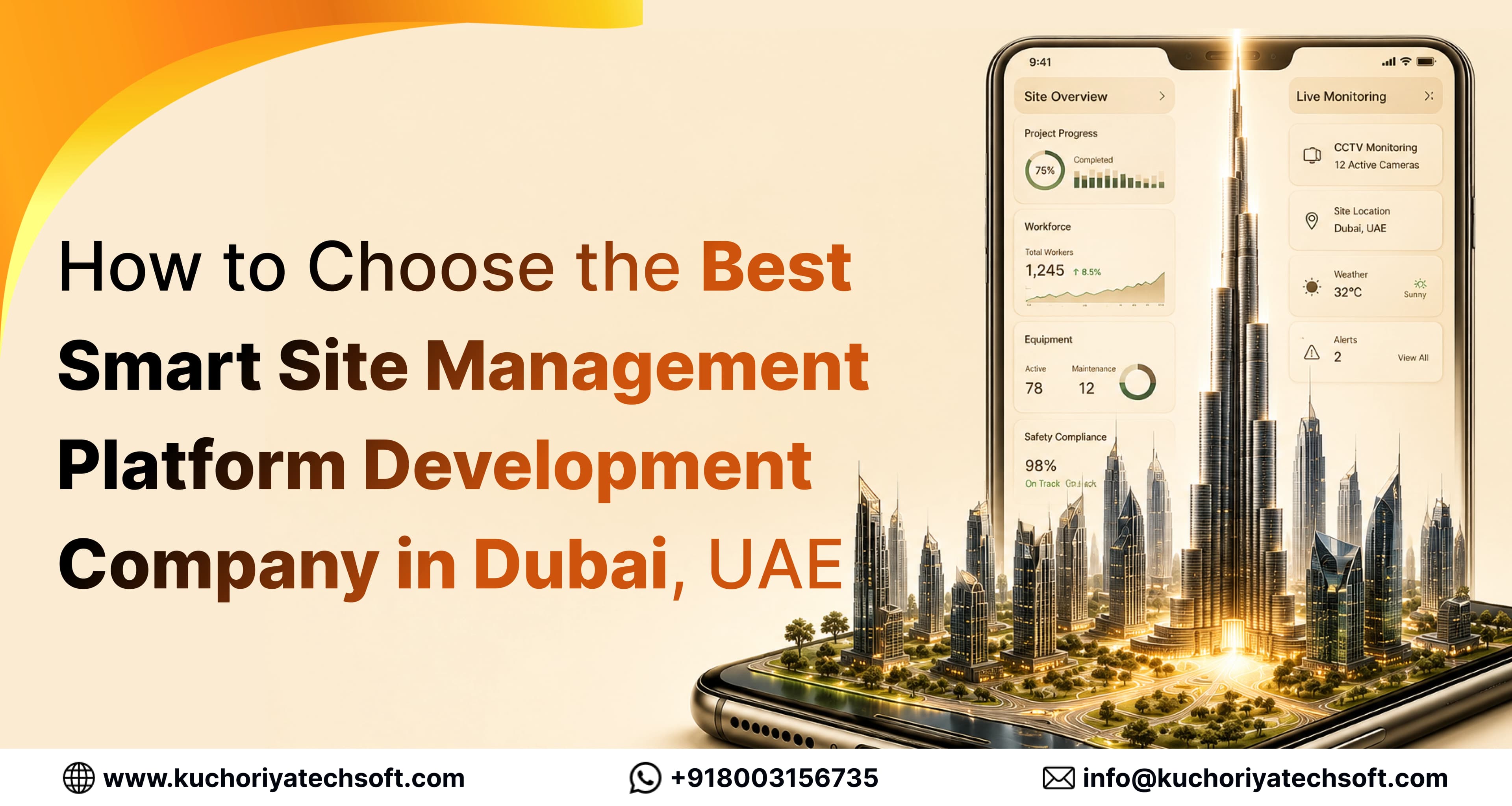 How to Choose the Best Smart Site Management Platform Development Company in Dubai, UAE