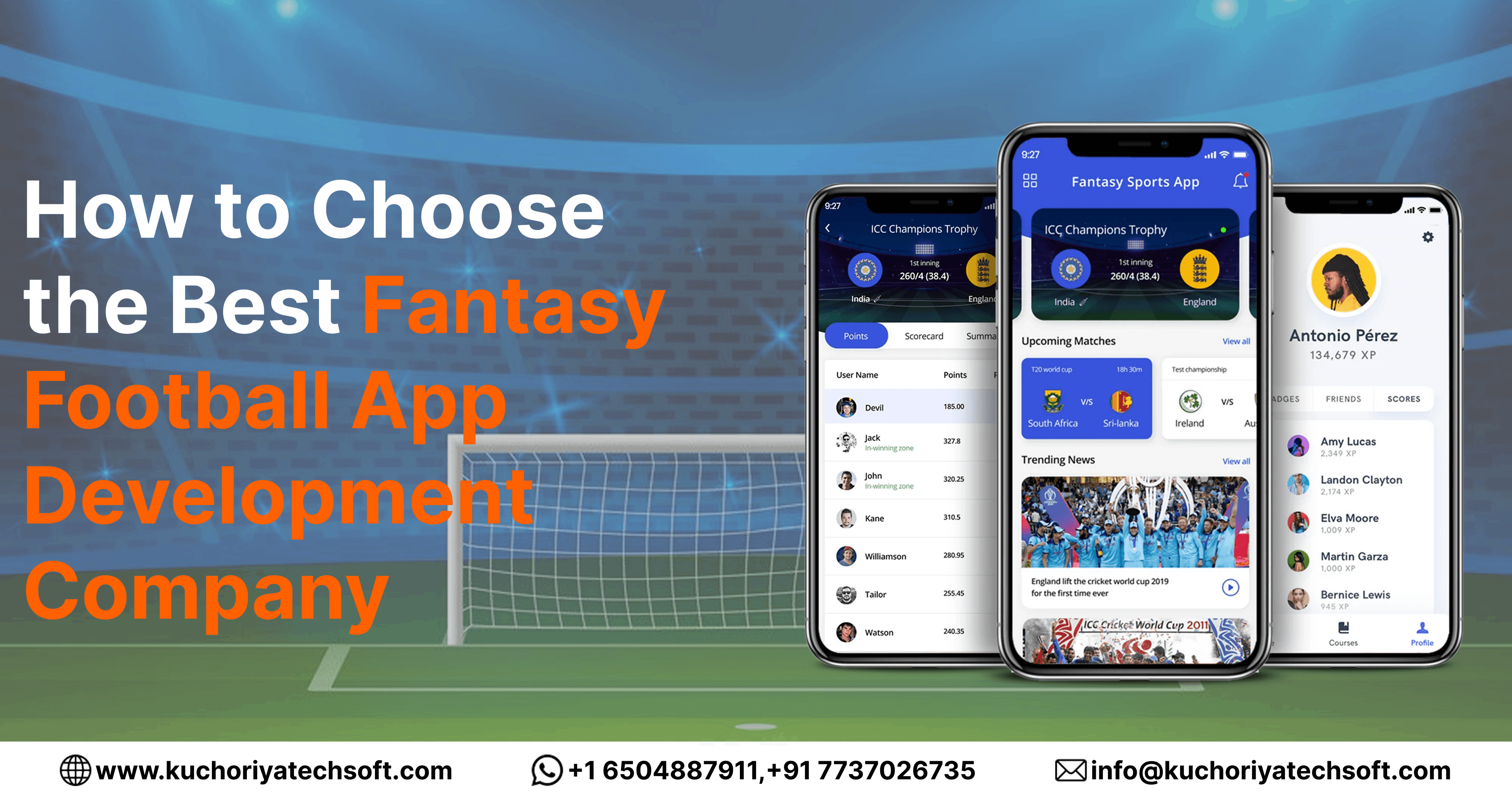 How to Choose the Best Fantasy Football App Development Company in 2026