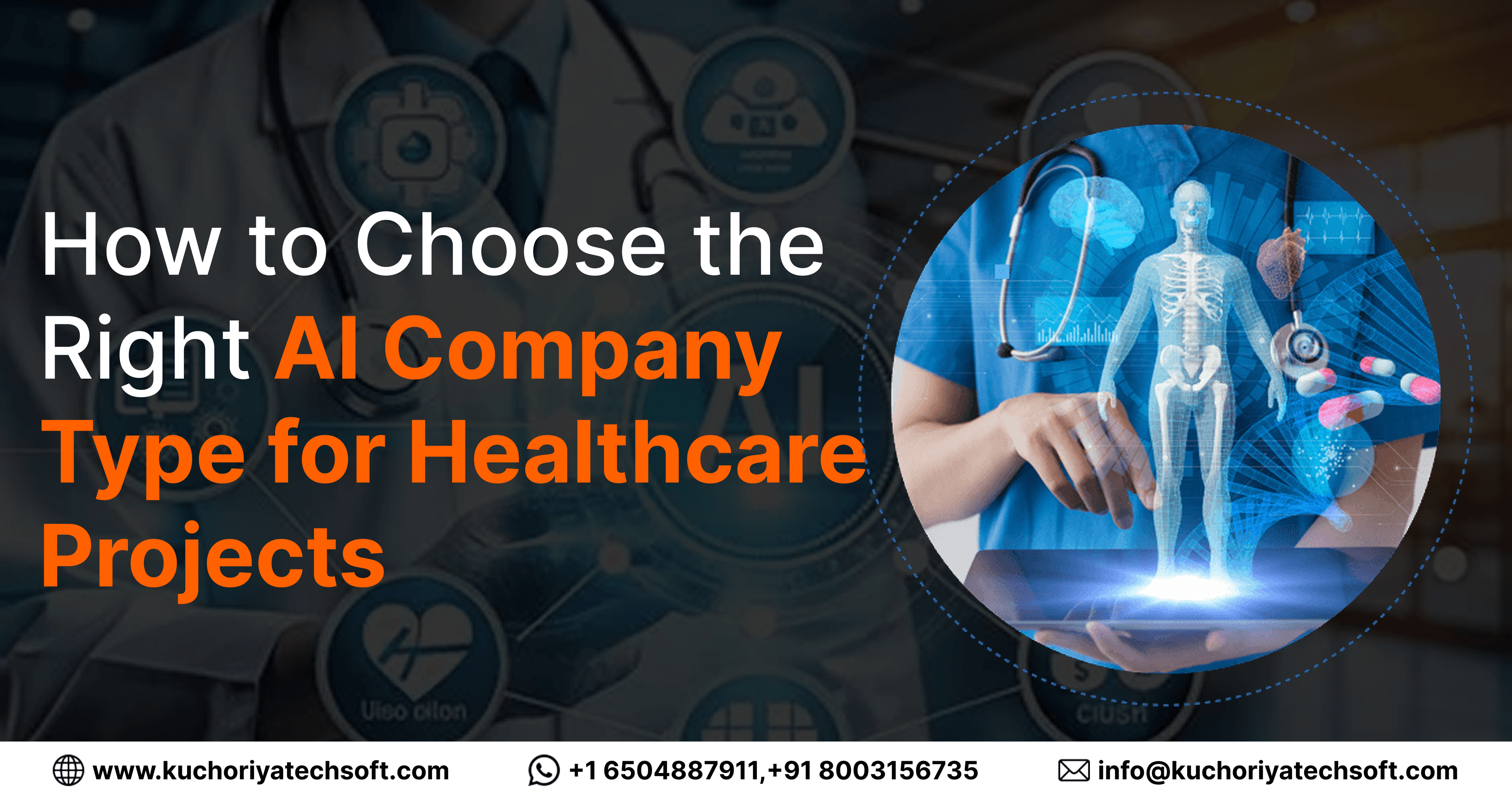 How to Choose the Right AI Company Type for Healthcare Projects (2026 Guide)