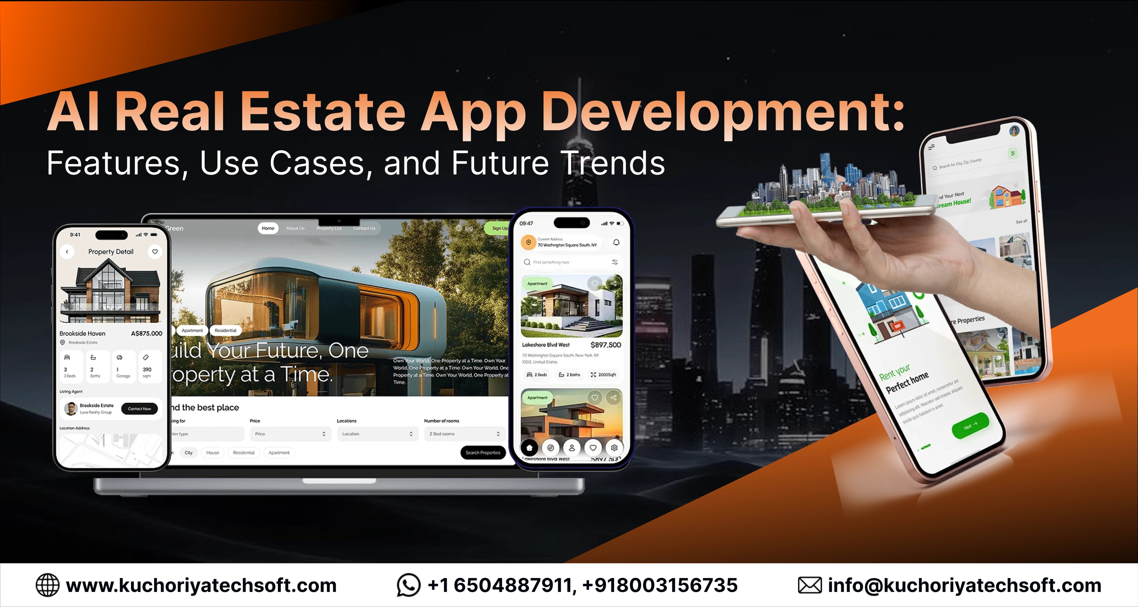 AI Real Estate App Development: Features, Use Cases, and Future Trends