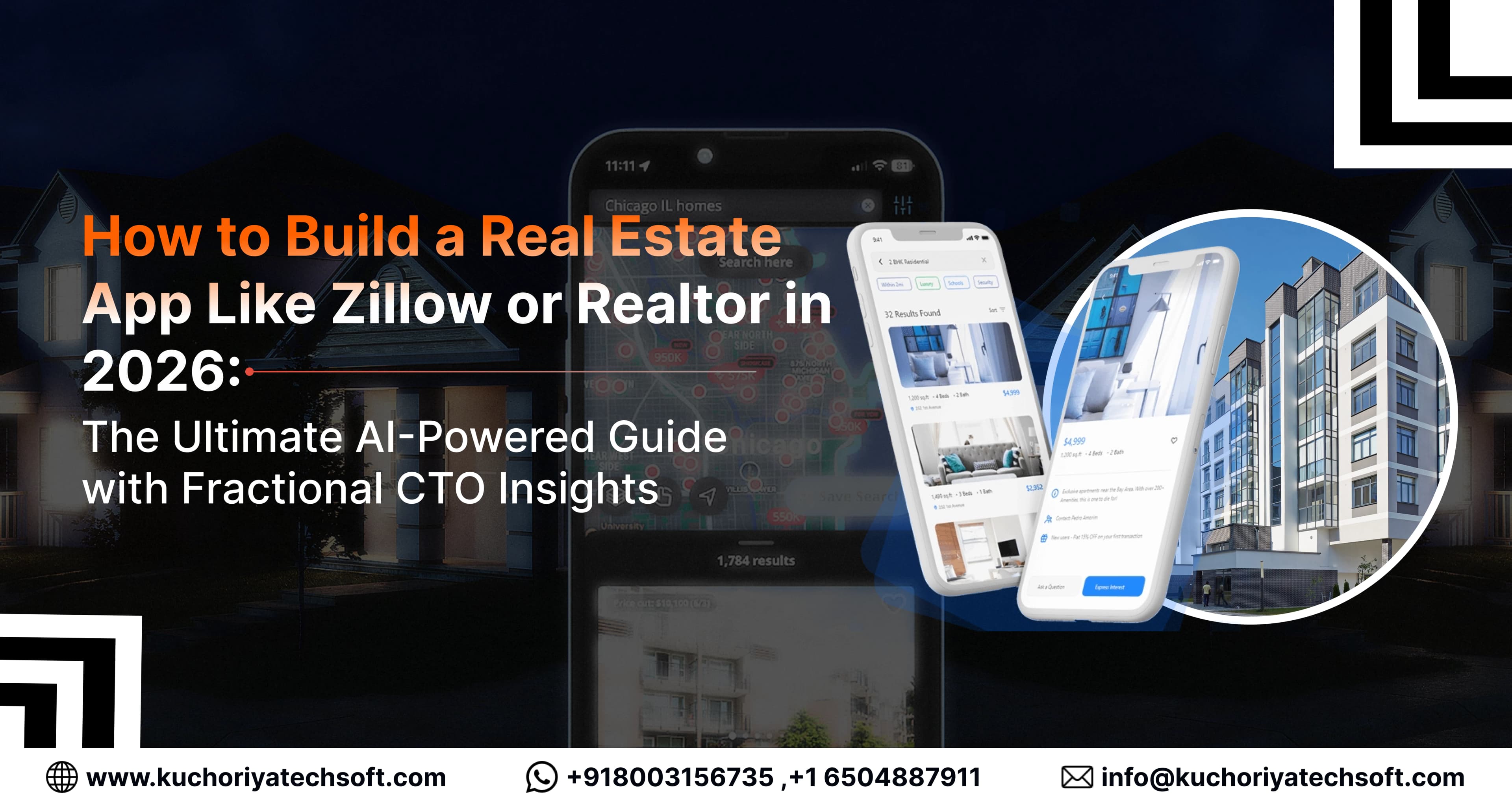 How to Build a Real Estate App Like Zillow or Realtor in 2026: The Ultimate AI-Powered Guide with Fractional CTO Insights