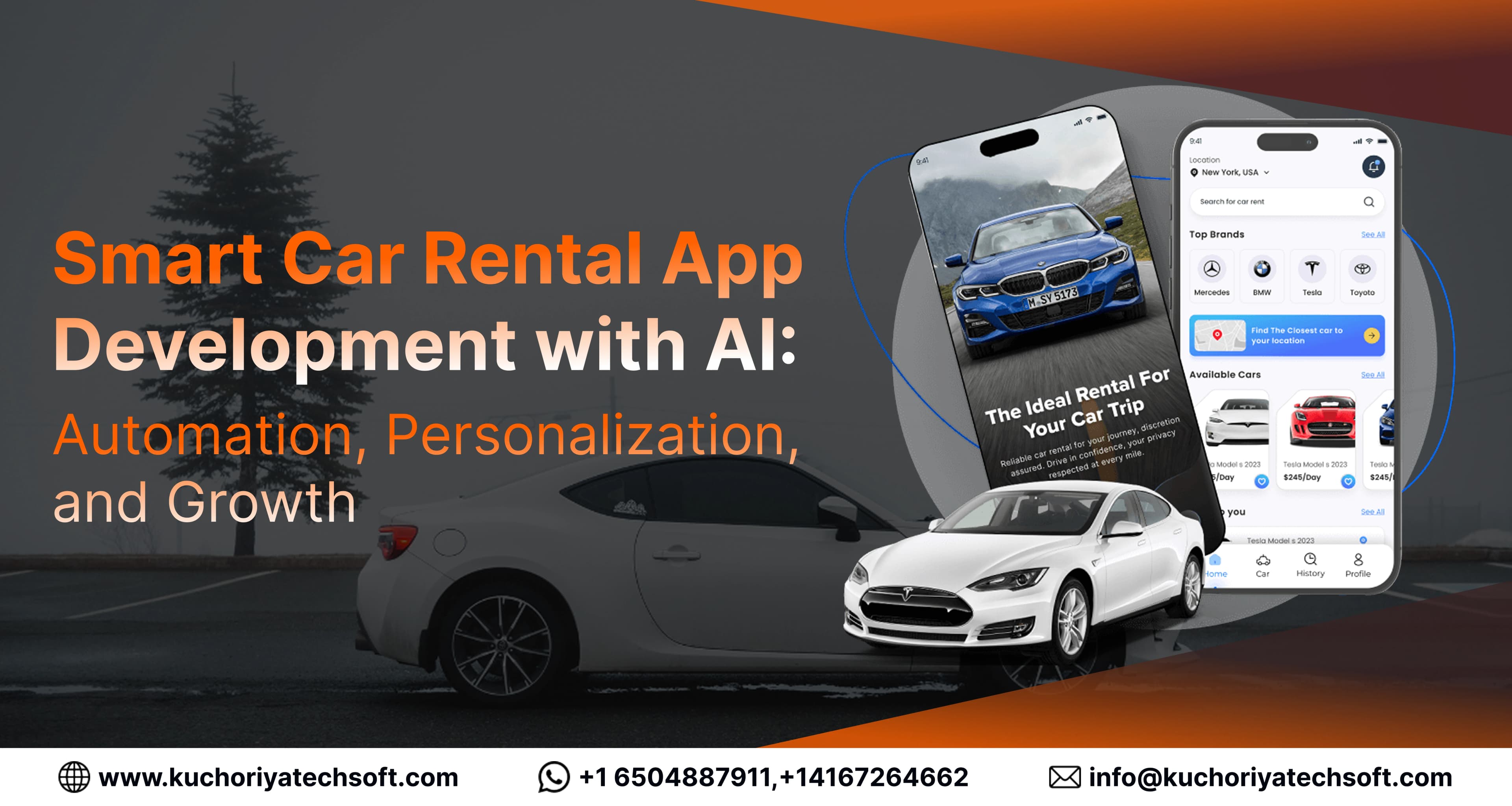 Smart Car Rental App Development with AI: Automation, Personalization, and Growth