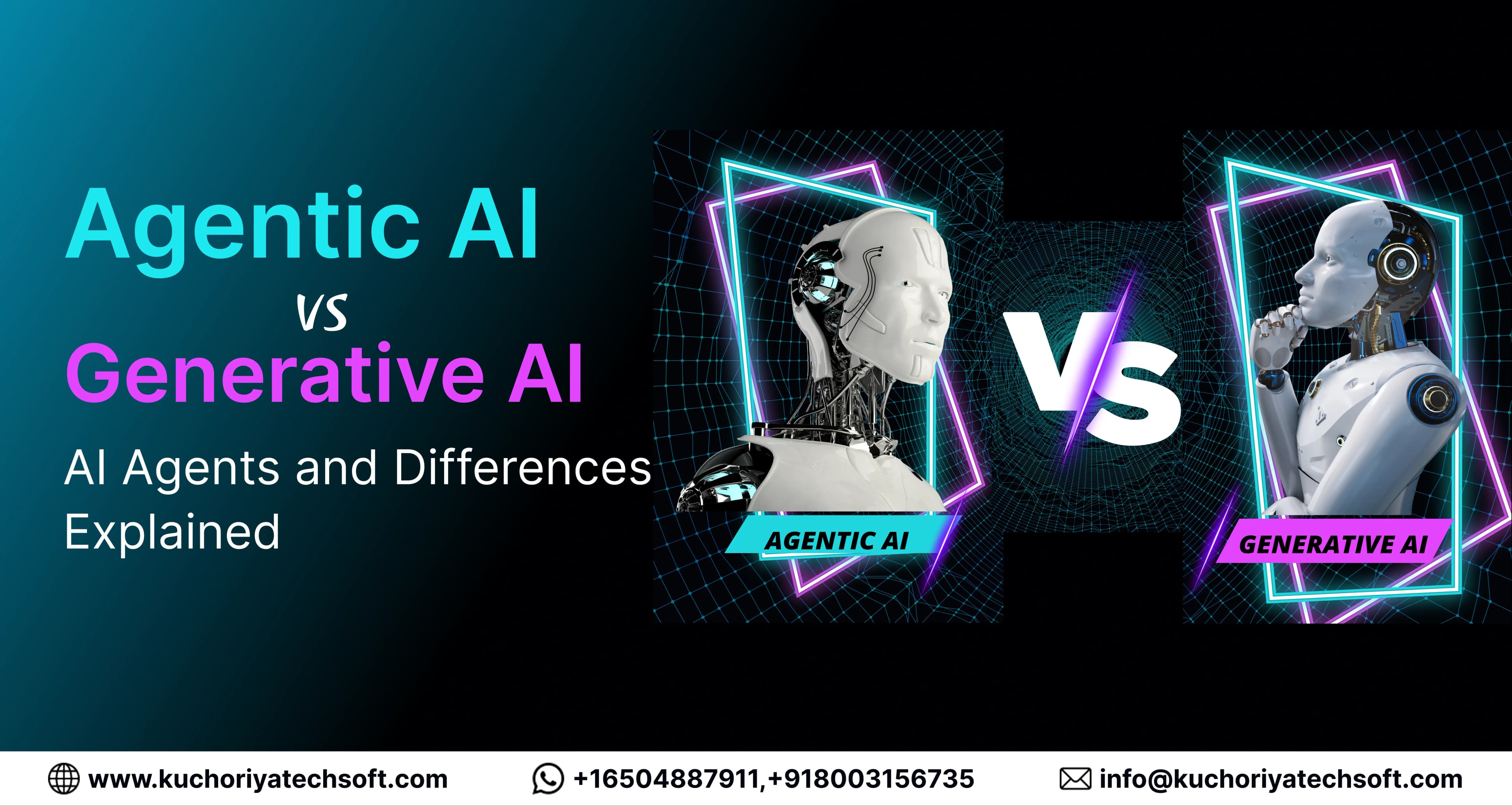 Agentic AI vs Generative AI: AI Agents and Differences Explained