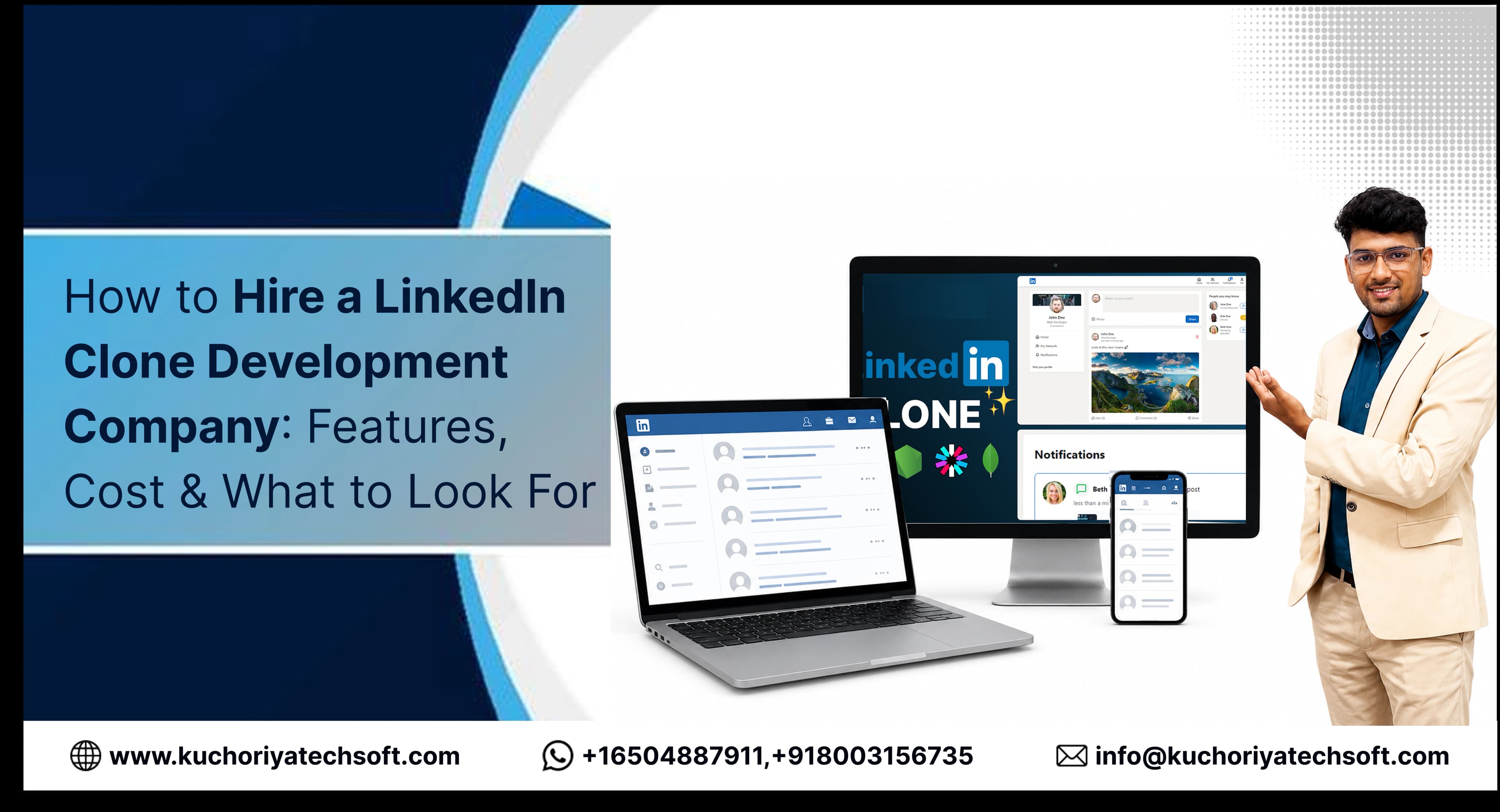 How to Hire a LinkedIn Clone Development Company: Features, Cost & What to Look For