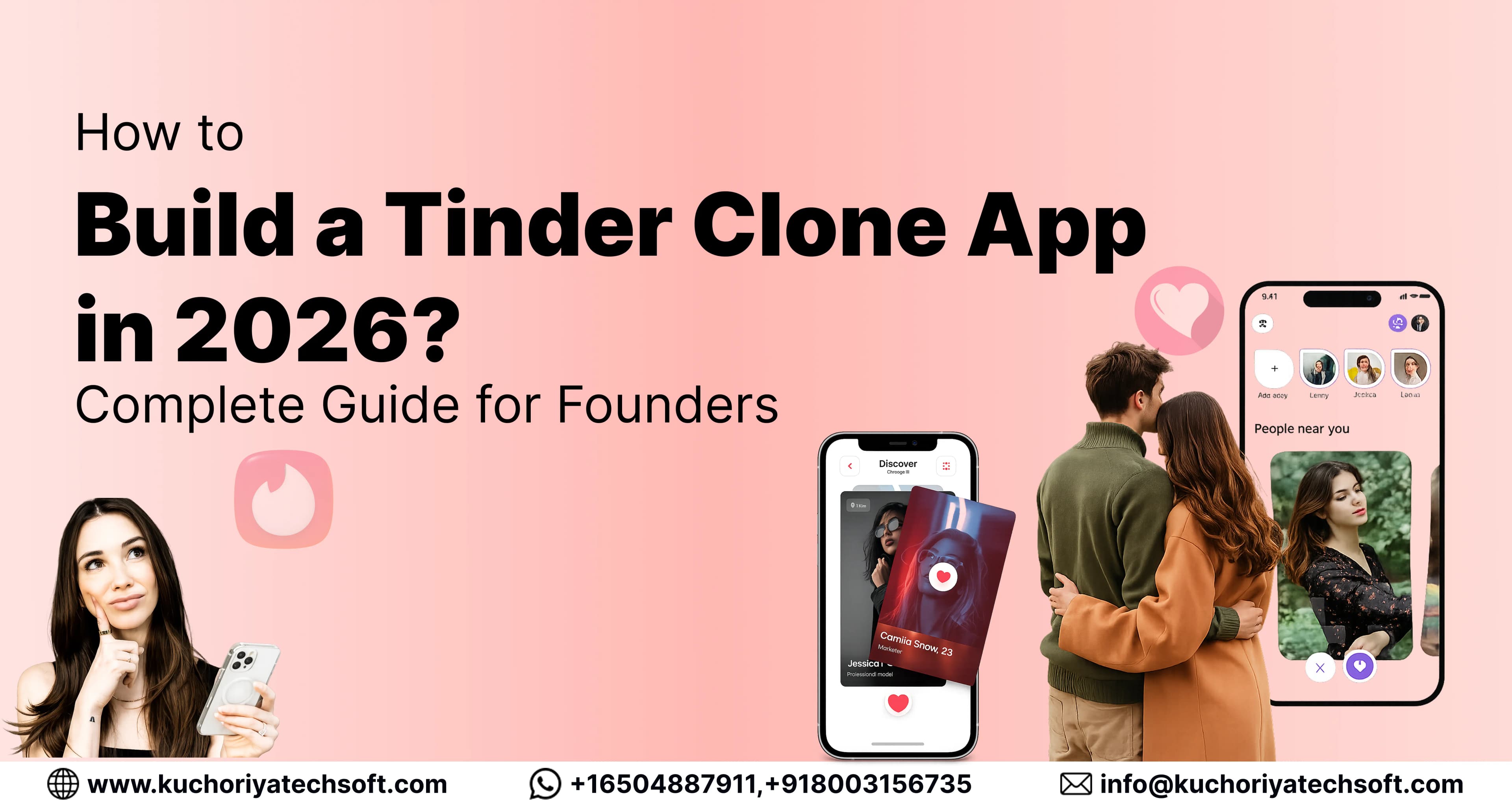 How to Build a Tinder Clone App in 2026? Complete Guide for Founders