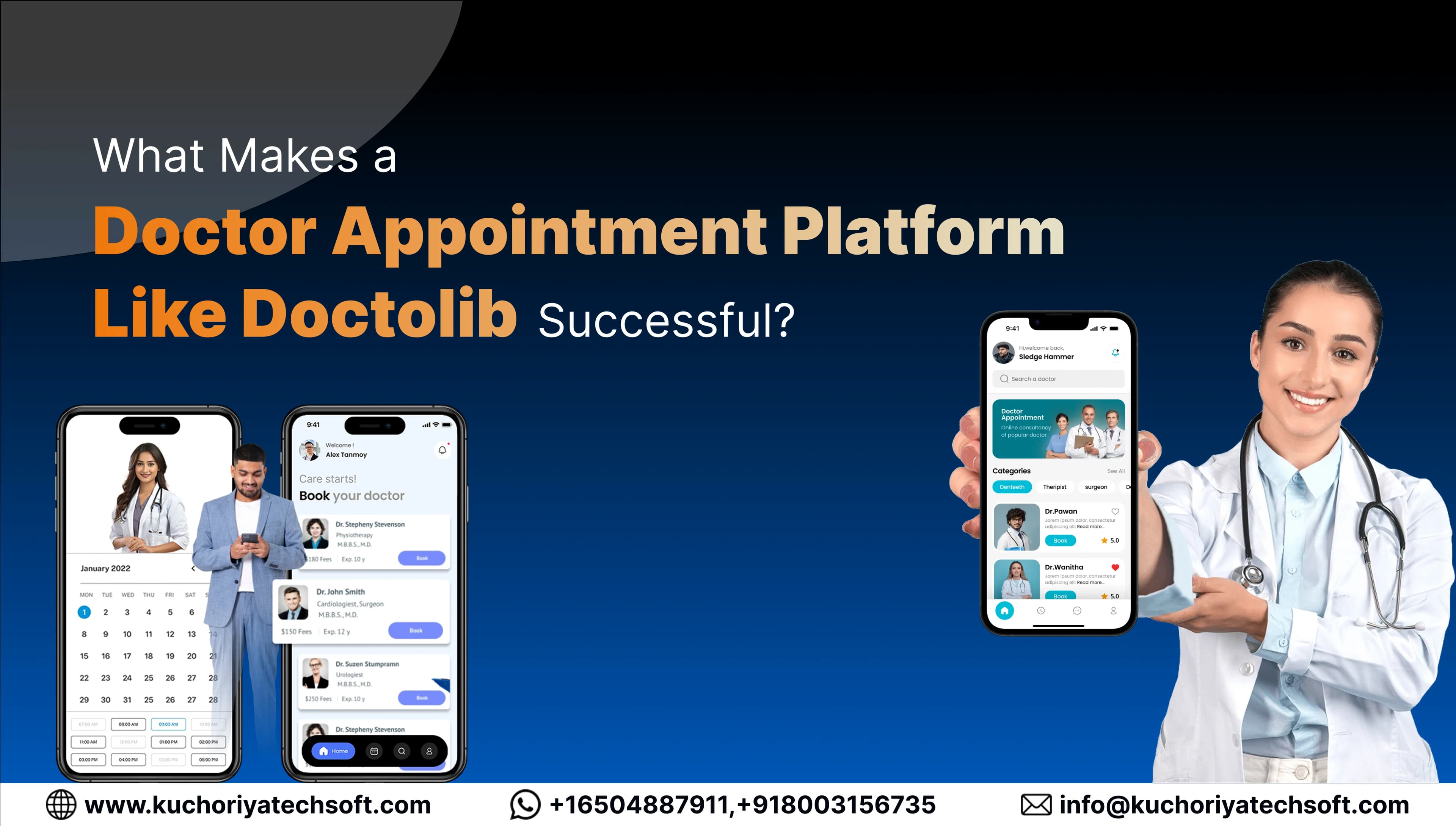 What Makes a Doctor Appointment Platform Like Doctolib Successful?