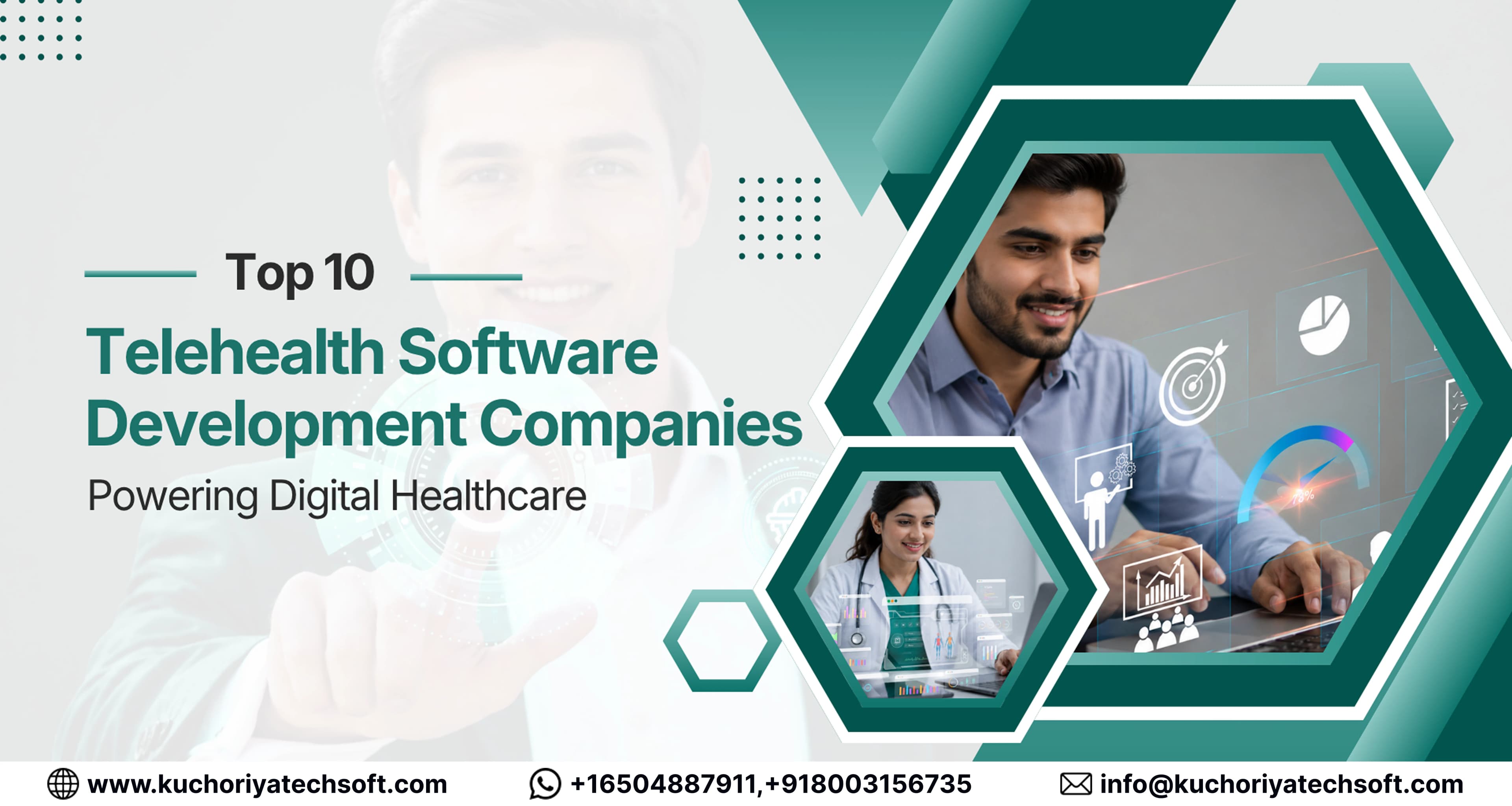 Top 10 Telehealth Software Development Companies Powering Digital Healthcare in 2026