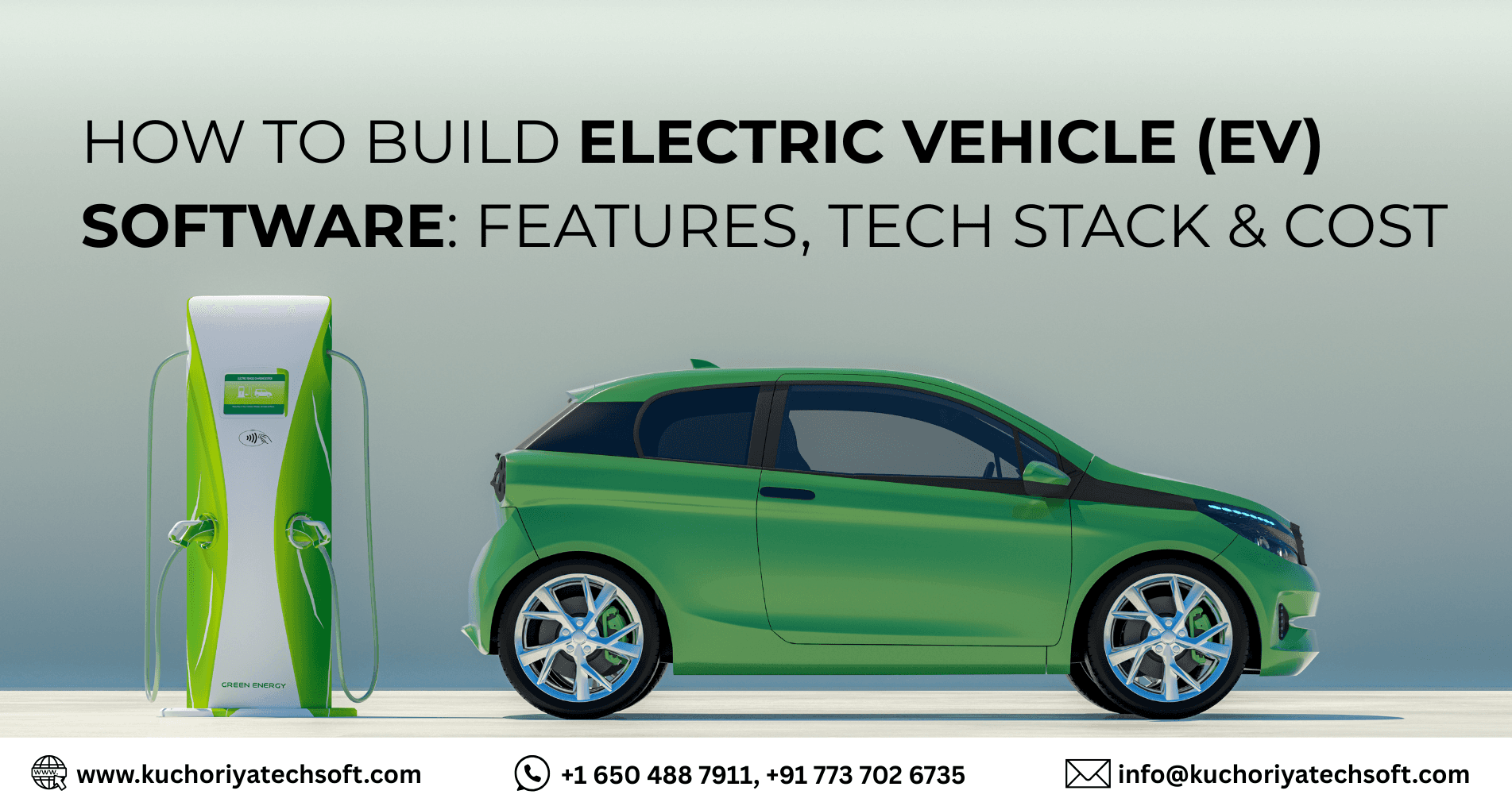 How to Build Electric Vehicle (EV) Software: Features, Tech Stack & Cost