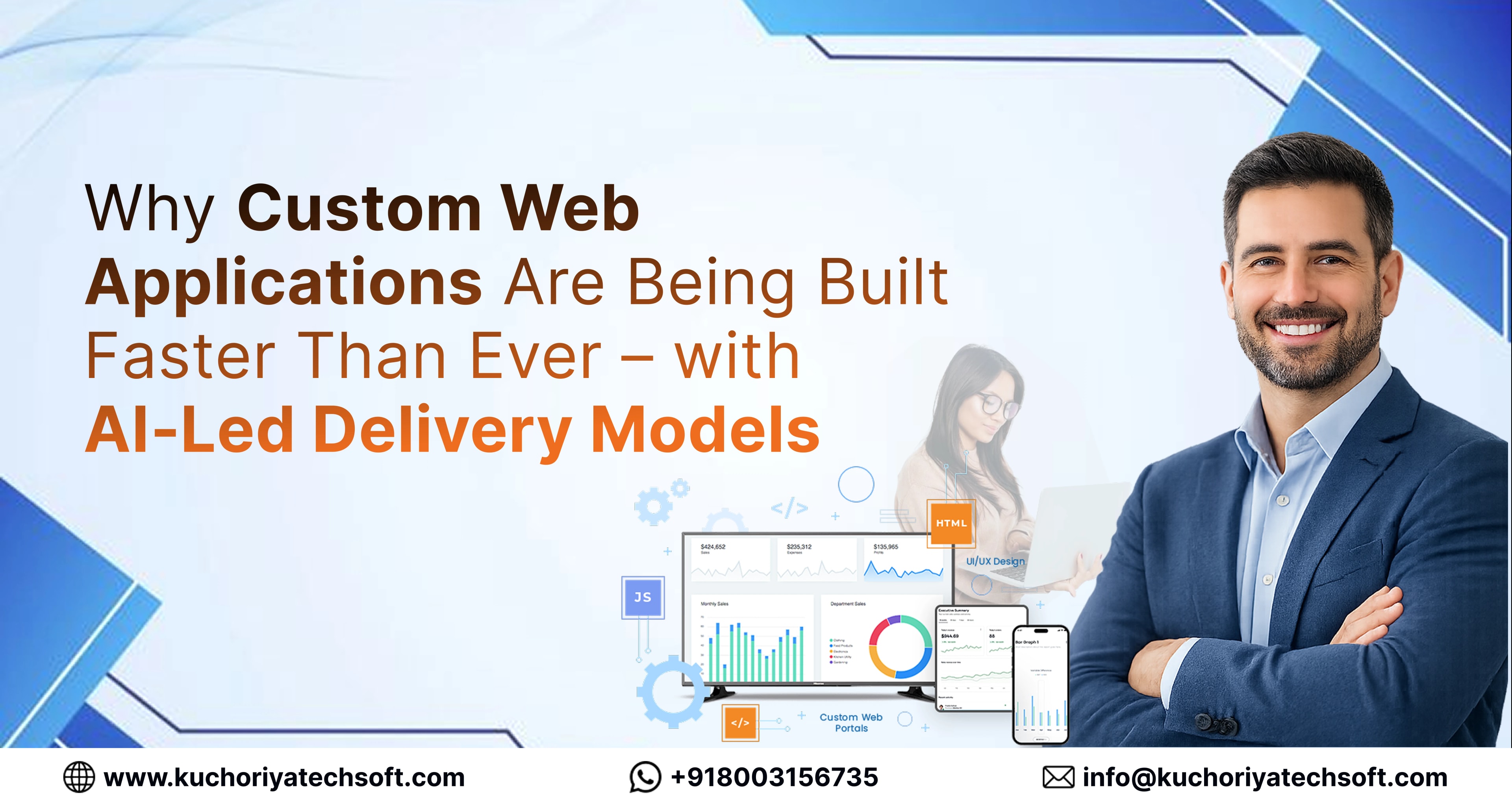 Why Custom Web Applications Are Being Built Faster Than Ever – with AI‑Led Delivery Models
