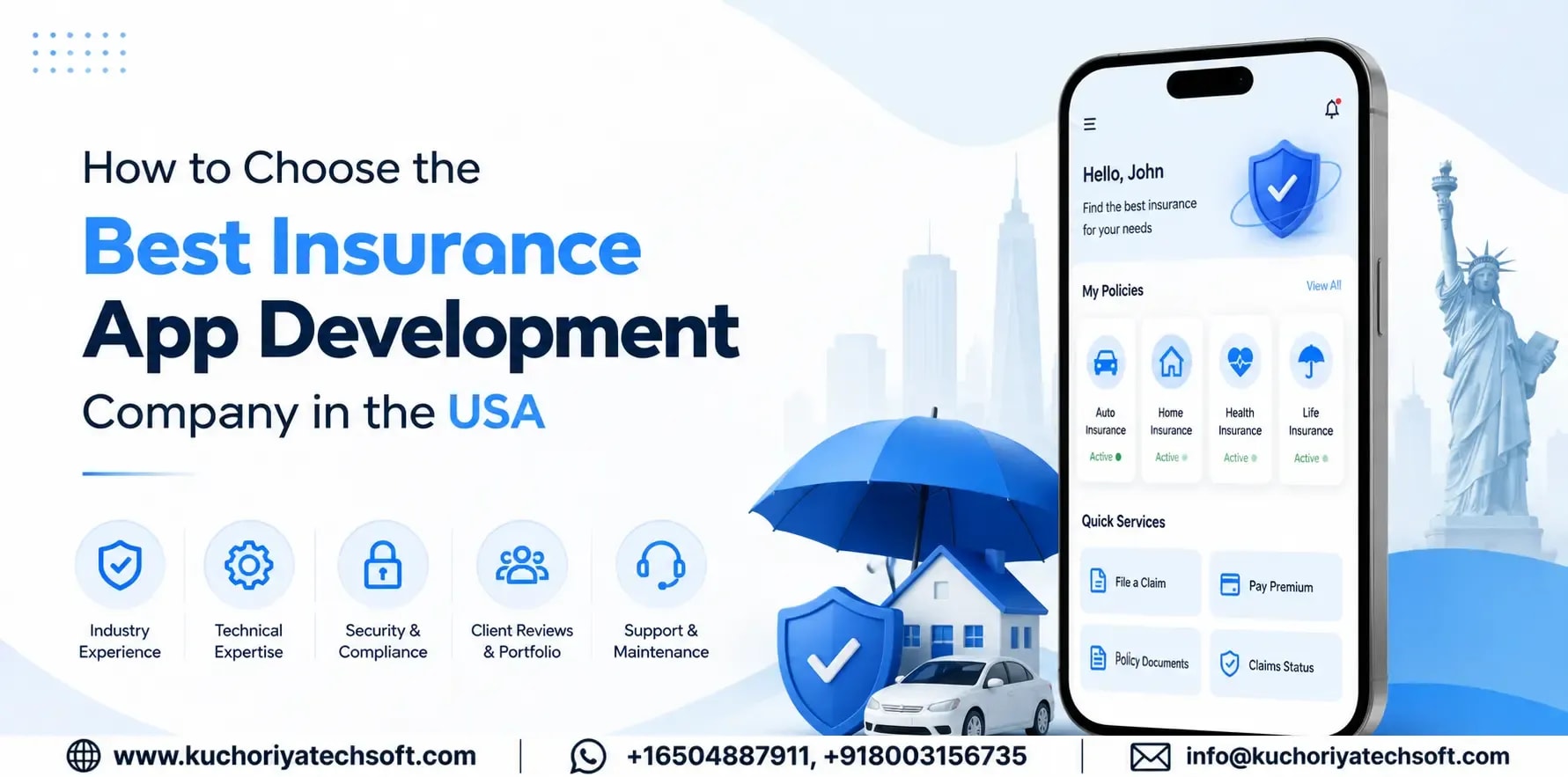 How to Choose the Best Insurance App Development Company in the USA