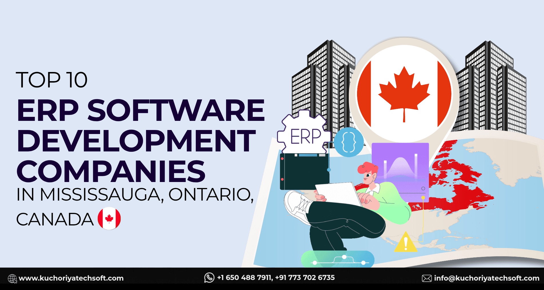 Top 10 ERP Software Development Companies in Mississauga, Ontario, Canada
