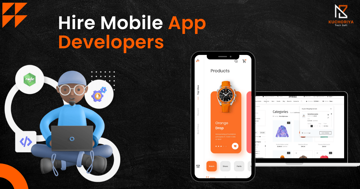 What are the stages of mobile app development?