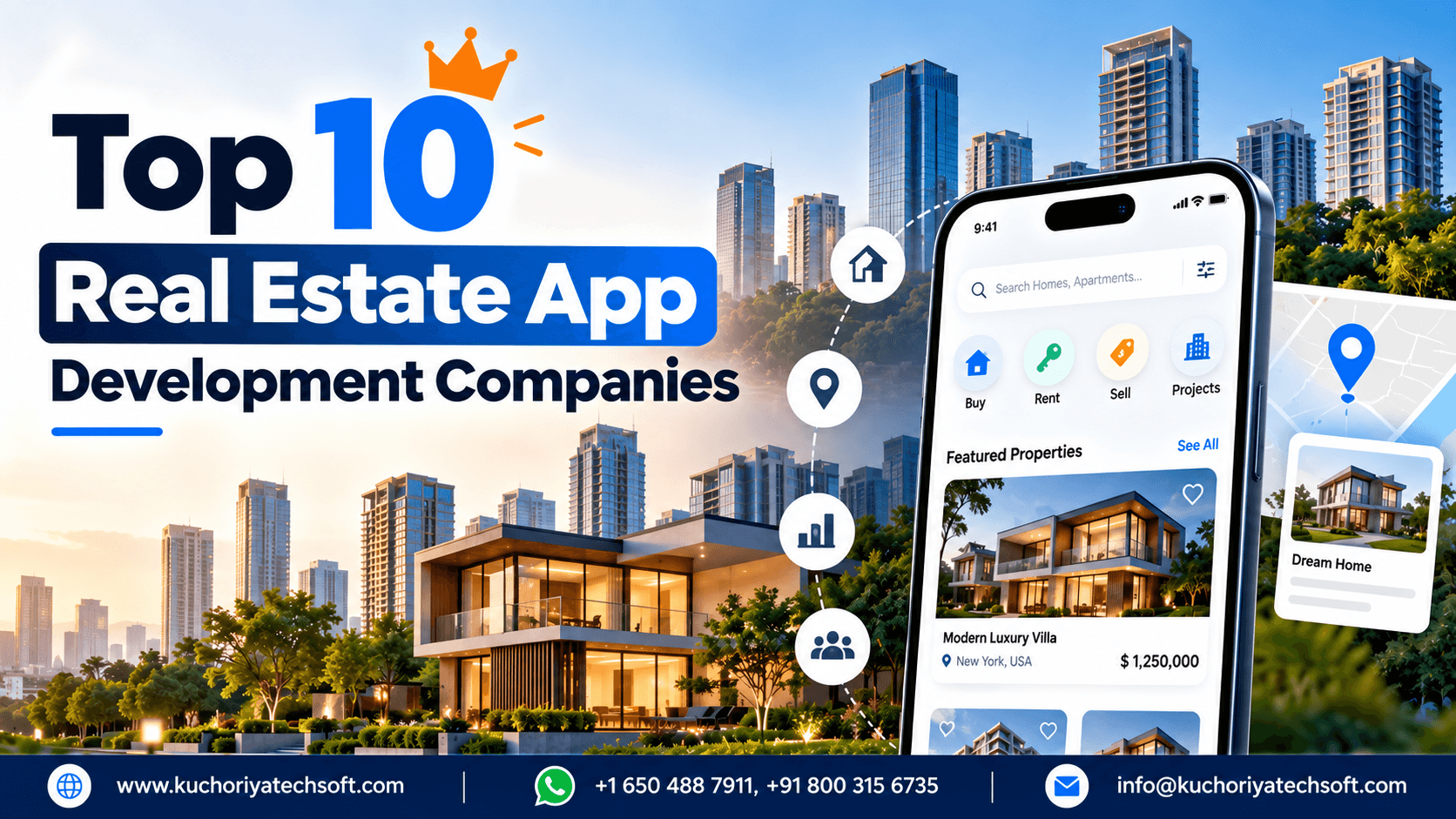 Top 10 Real Estate App Development Companies in 2026