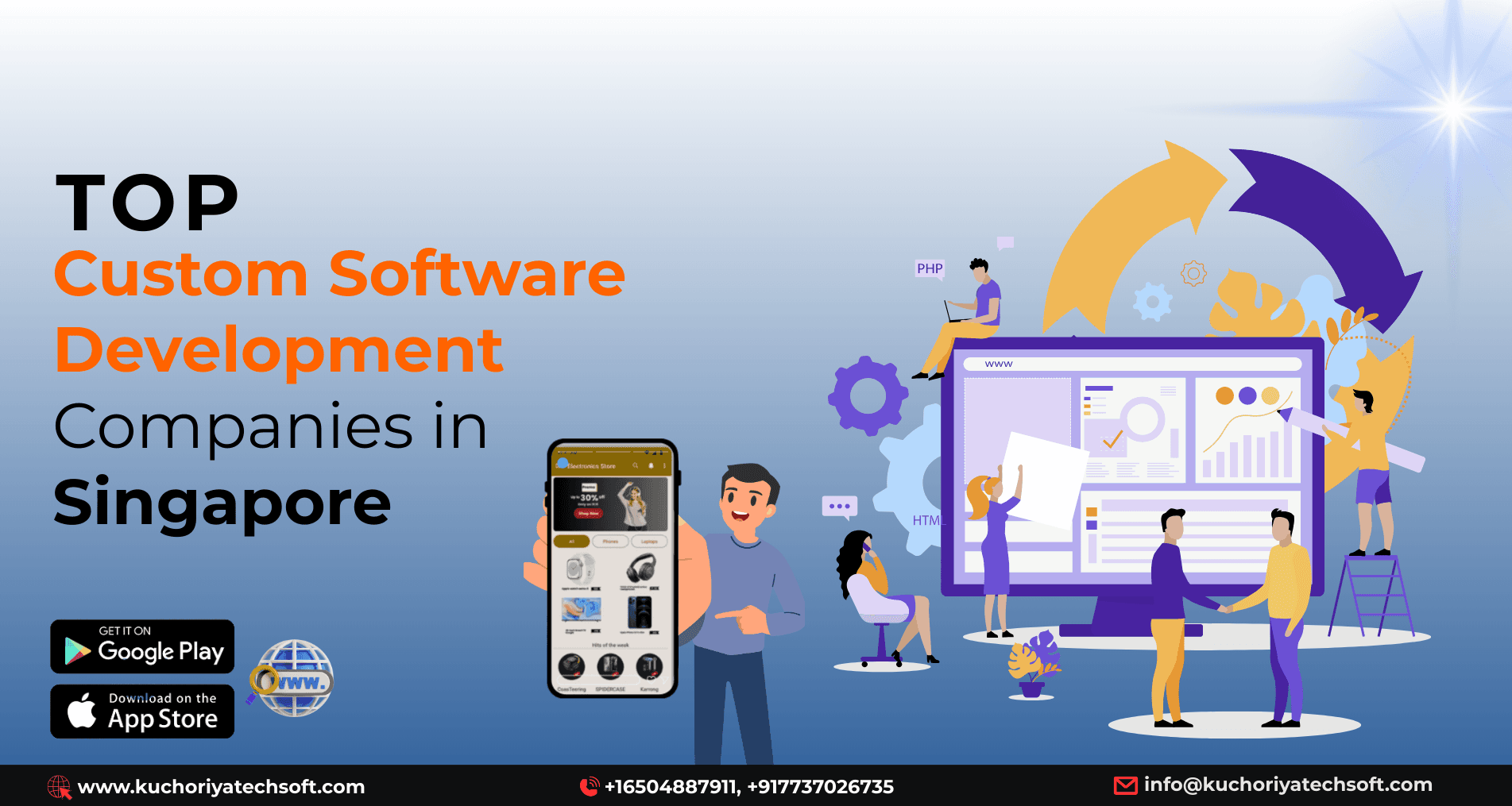 Top Custom Software Development Companies in Singapore