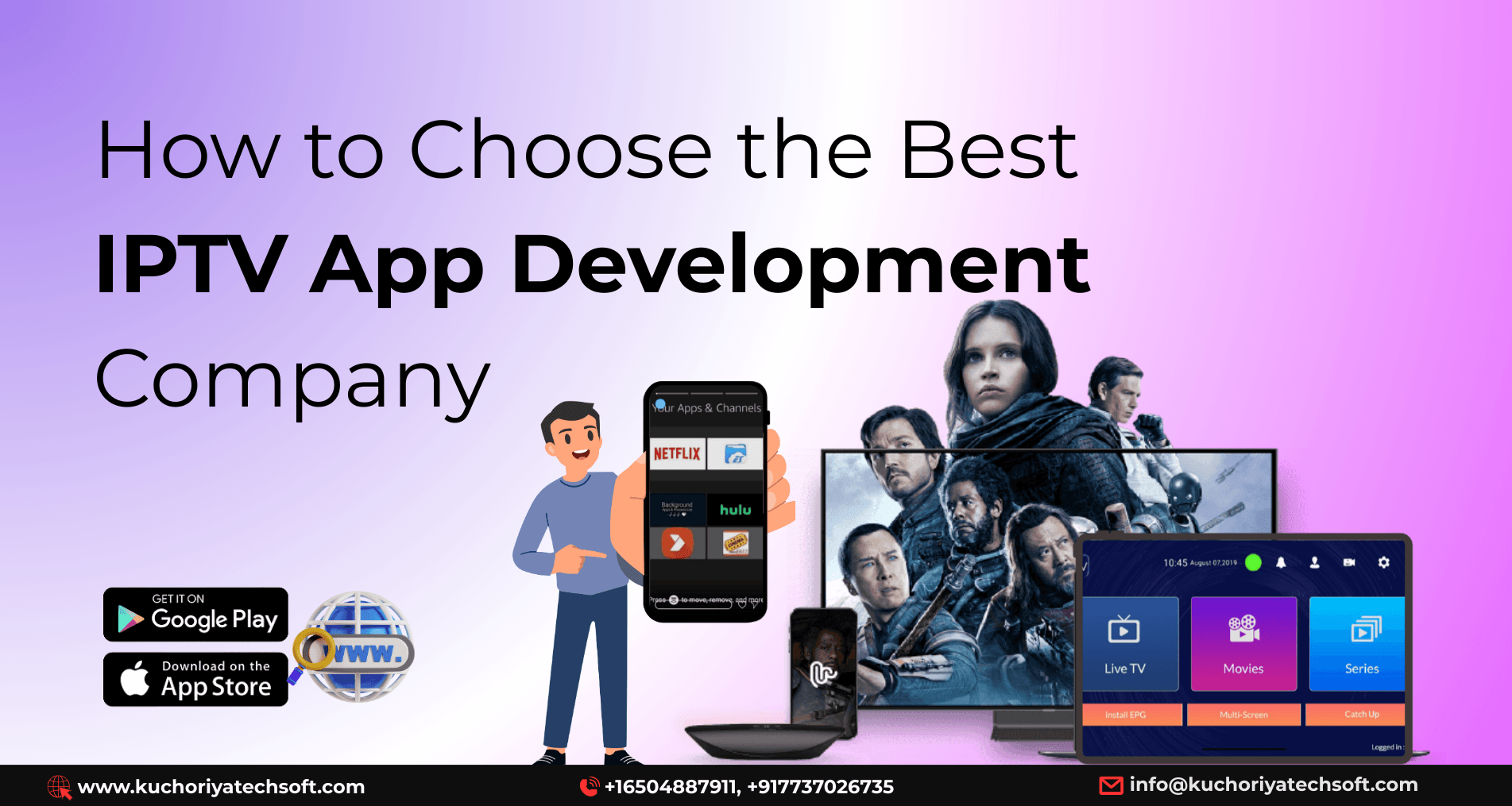 How to Choose the Best IPTV App Development Company