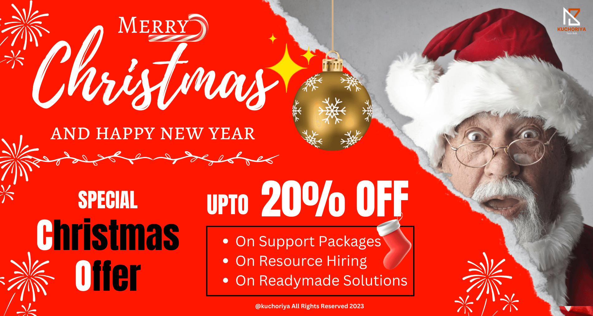 Kuchoriya's Exclusive Christmas & New Year Special for Exceptional App Outcomes!