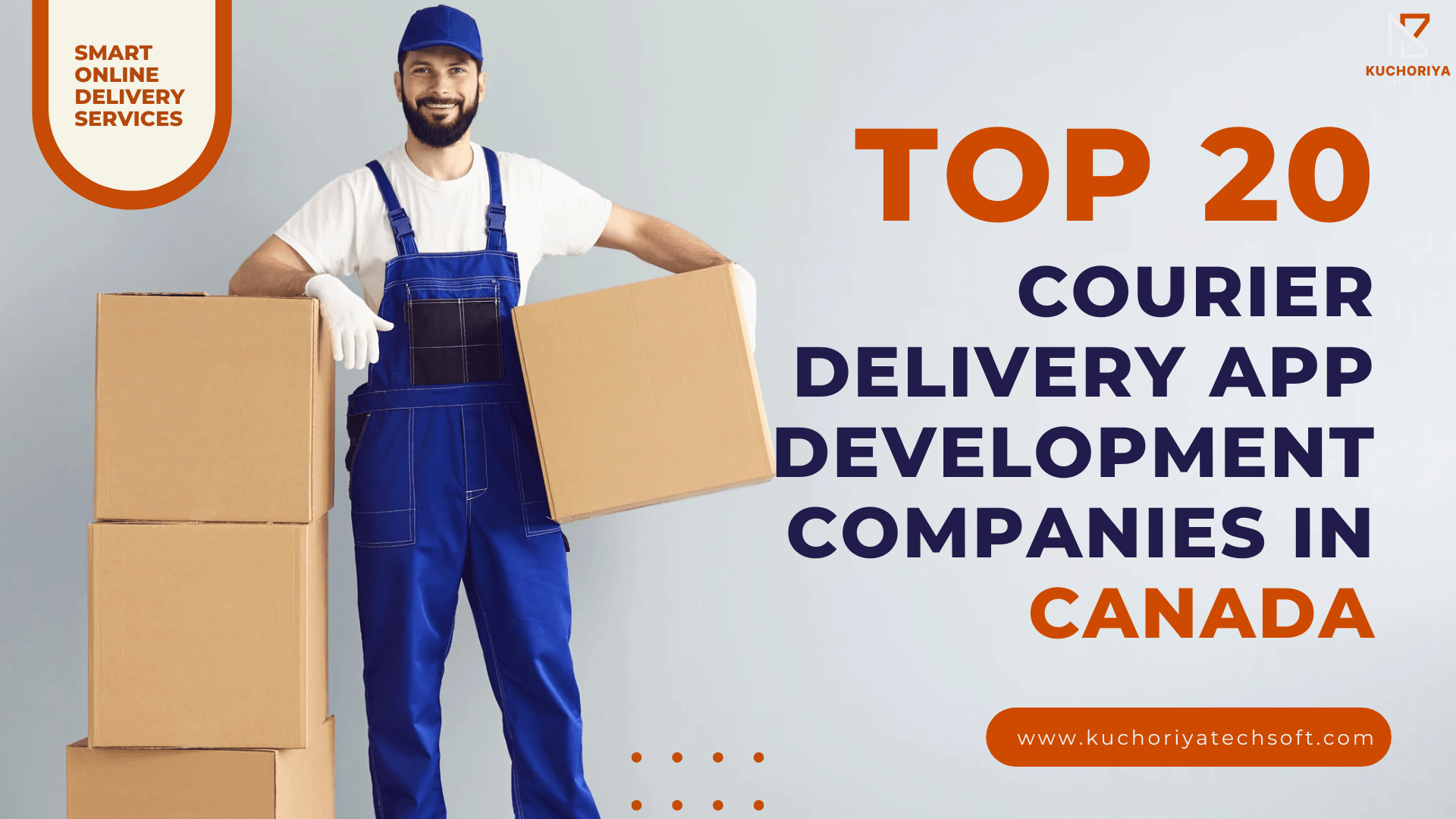 Top 20 Courier Delivery App Development Companies in Canada (2025-2026)