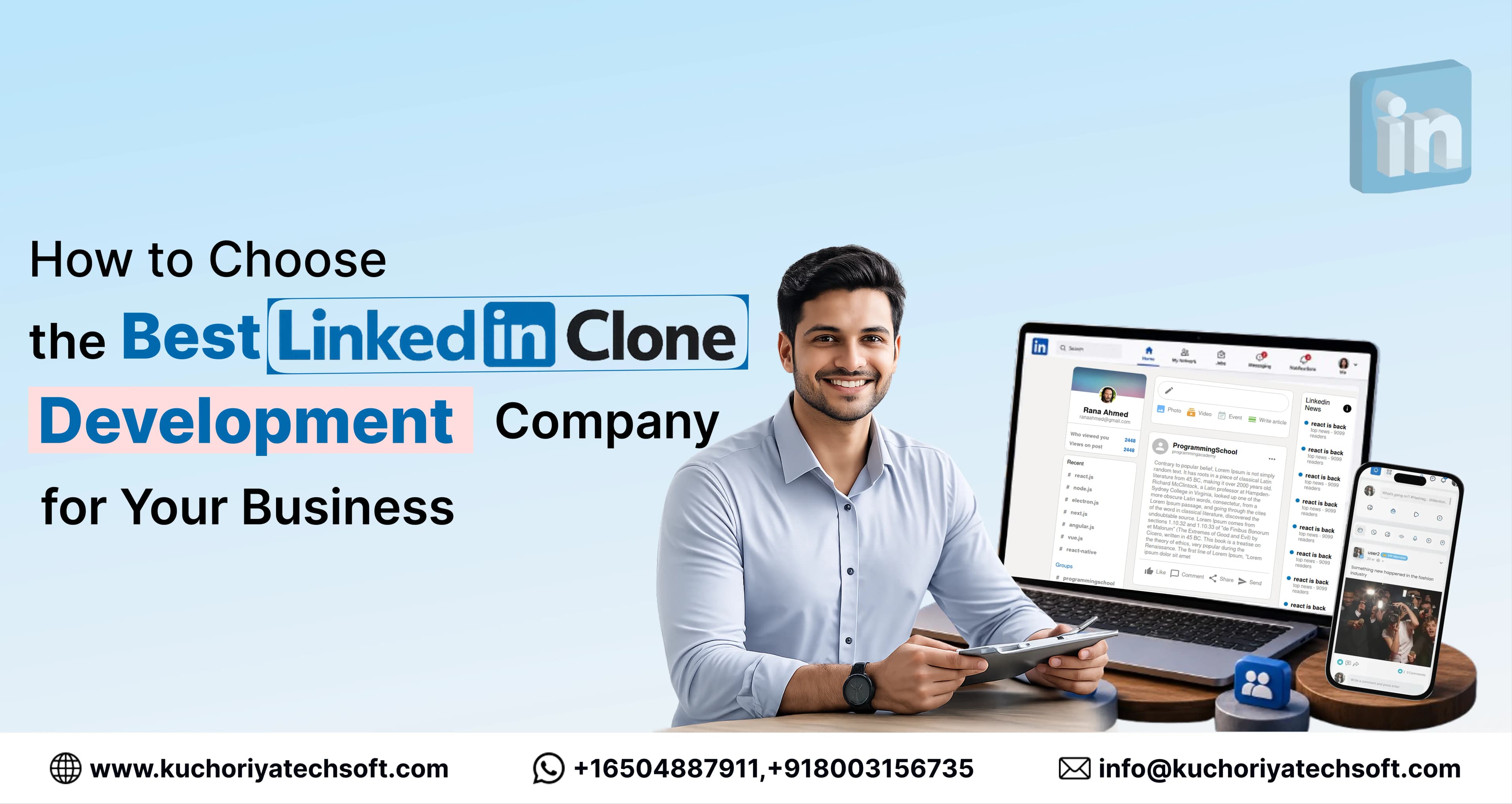 How to Choose the Best LinkedIn Clone Development Company for Your Business