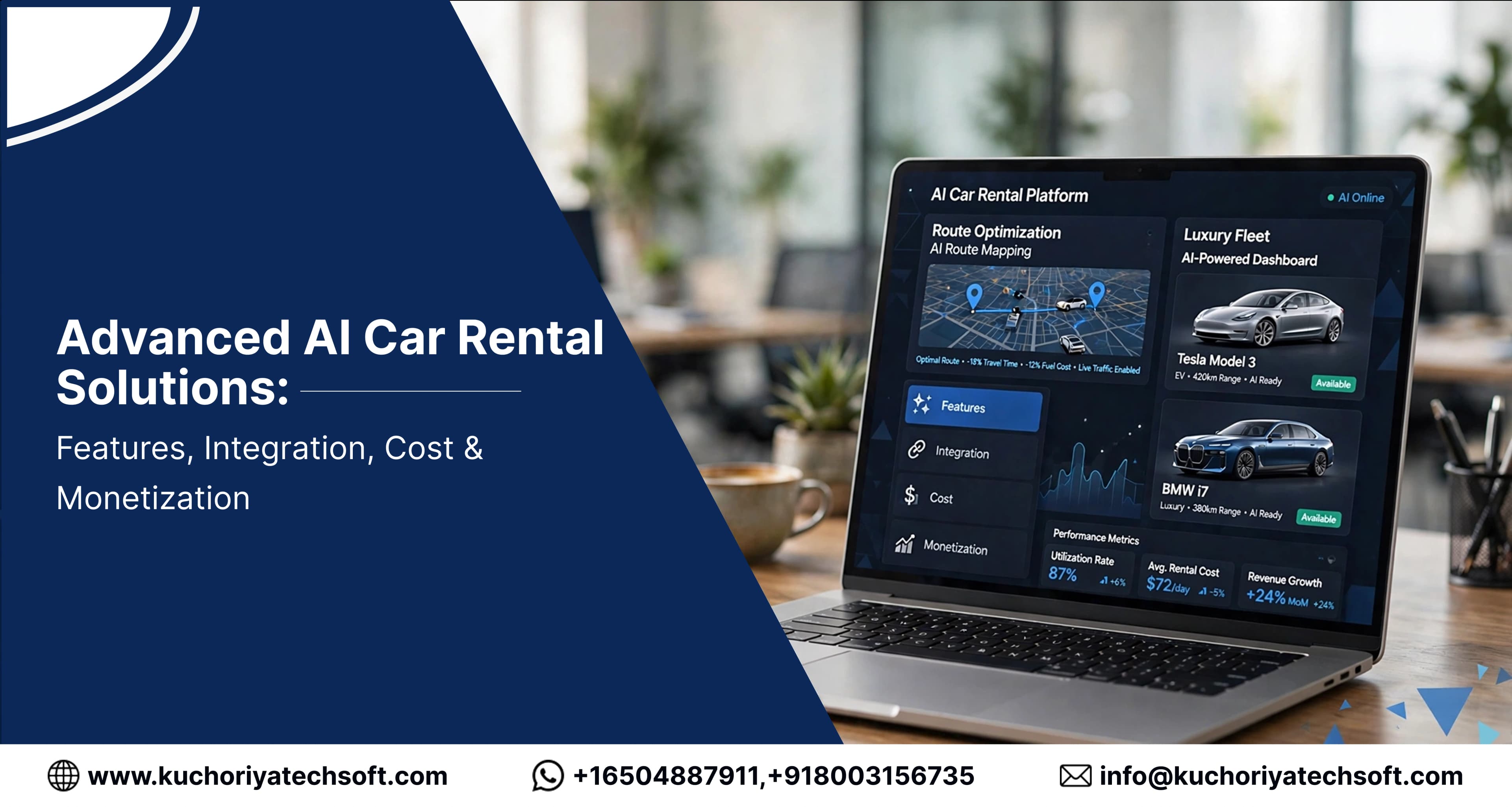 Advanced AI Car Rental Solutions: Features, Integration, Cost & Monetization