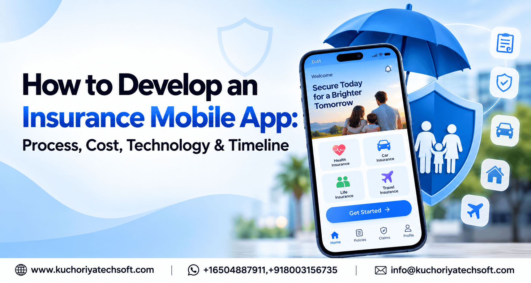 How to Develop an Insurance Mobile App: Process, Cost, Technology & Timeline