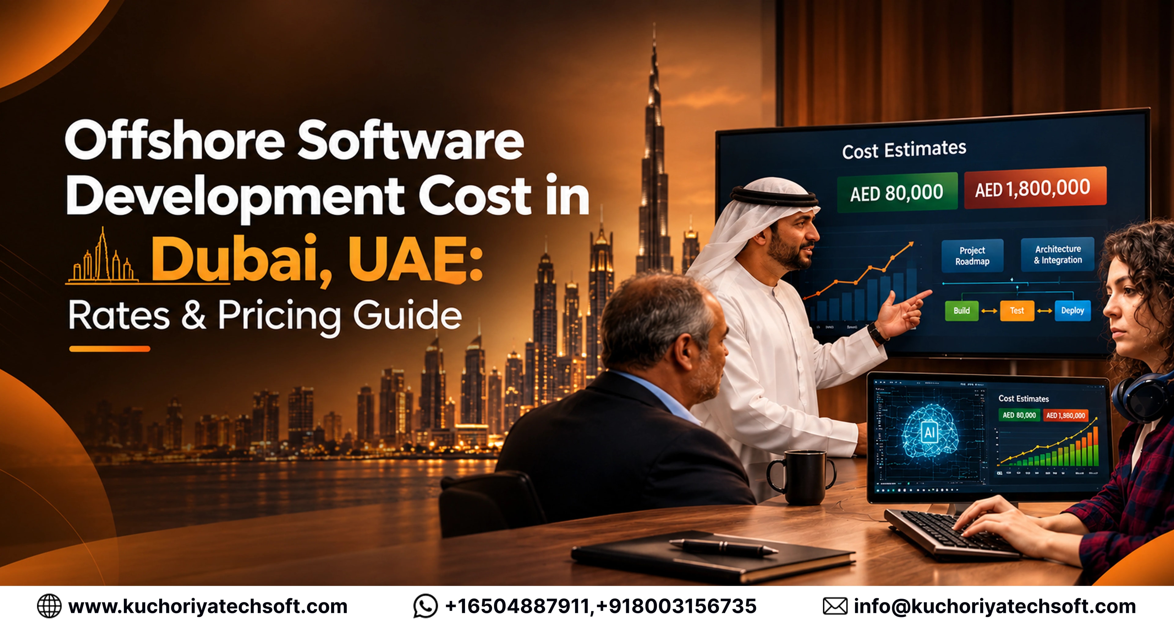 Offshore Software Development Cost in Dubai, UAE 2026–2027: Rates & Pricing Guide