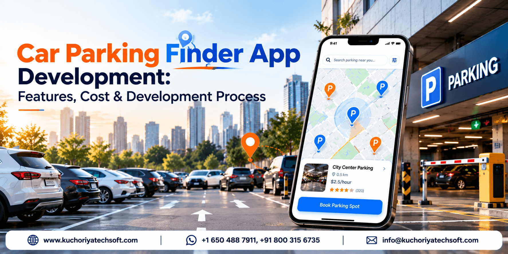 Car Parking Finder App Development: Features, Cost & Development Process