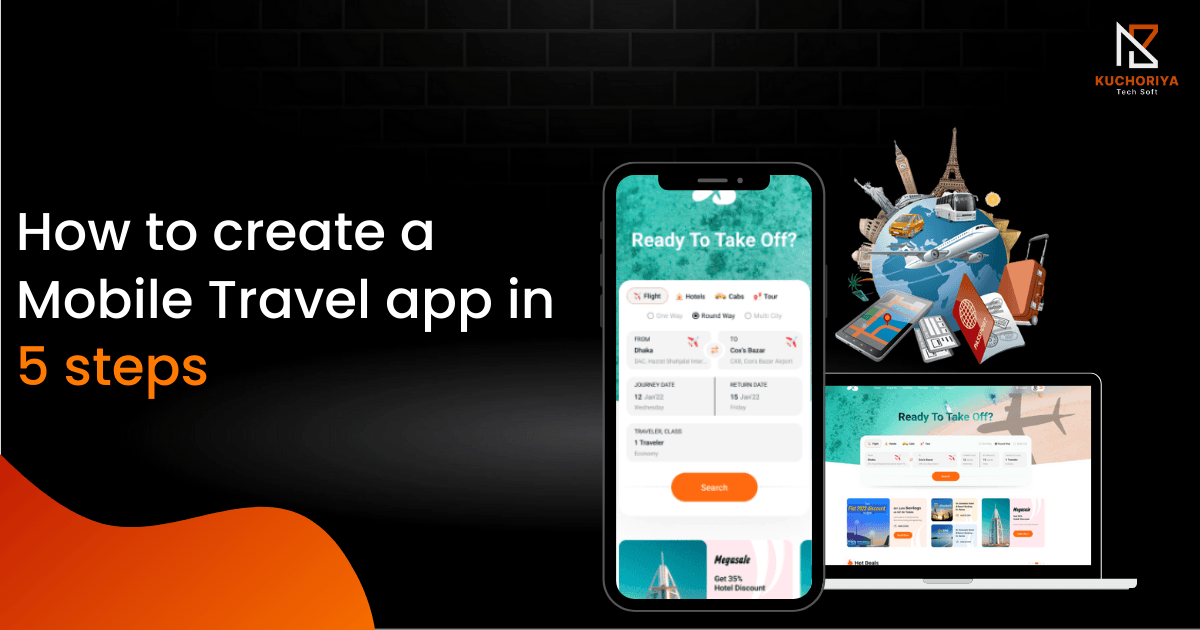 How can user research be conducted to inform the development of a mobile travel app?