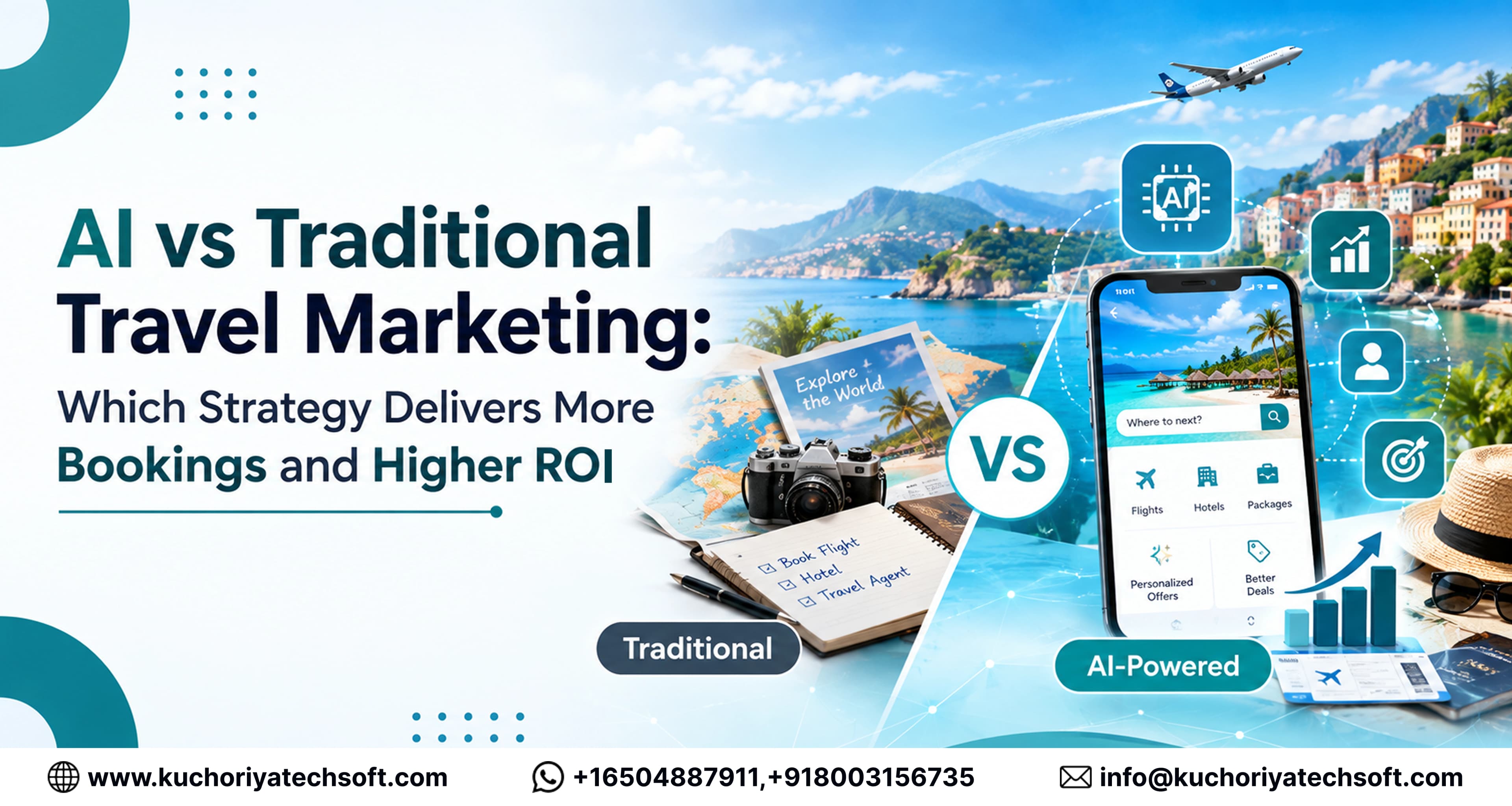AI vs Traditional Travel Marketing: Which Strategy Delivers More Bookings and Higher ROI in 2026?