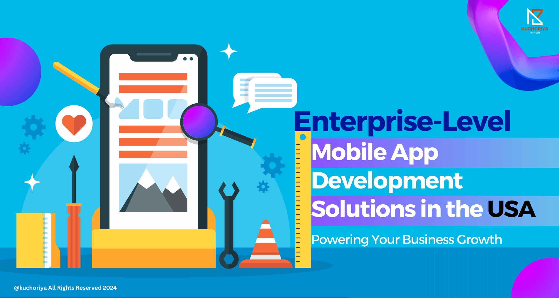 Enterprise-Level Mobile App Development Solutions in the USA