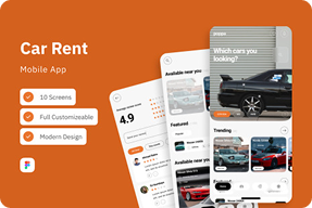 Rentcars App Clone