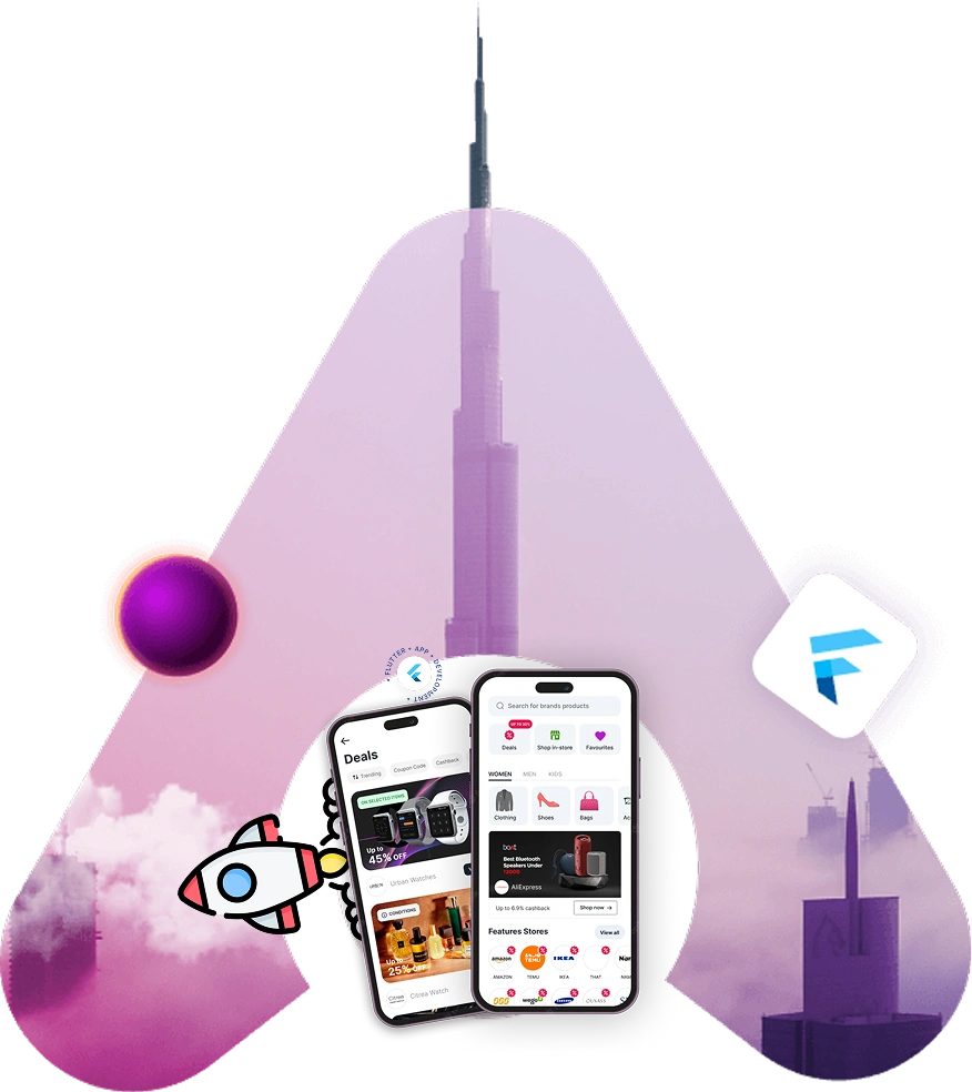 Web Advertisement Illustration