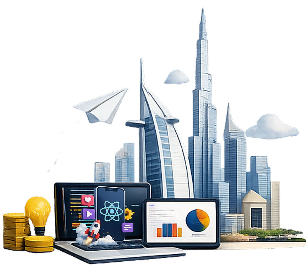 Web Advertisement Illustration
