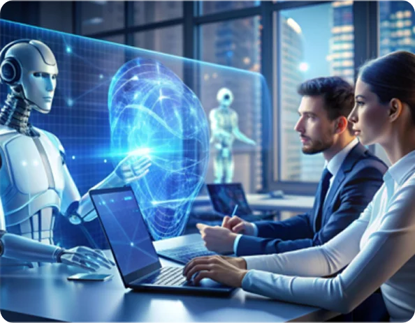 AI Consulting Illustration