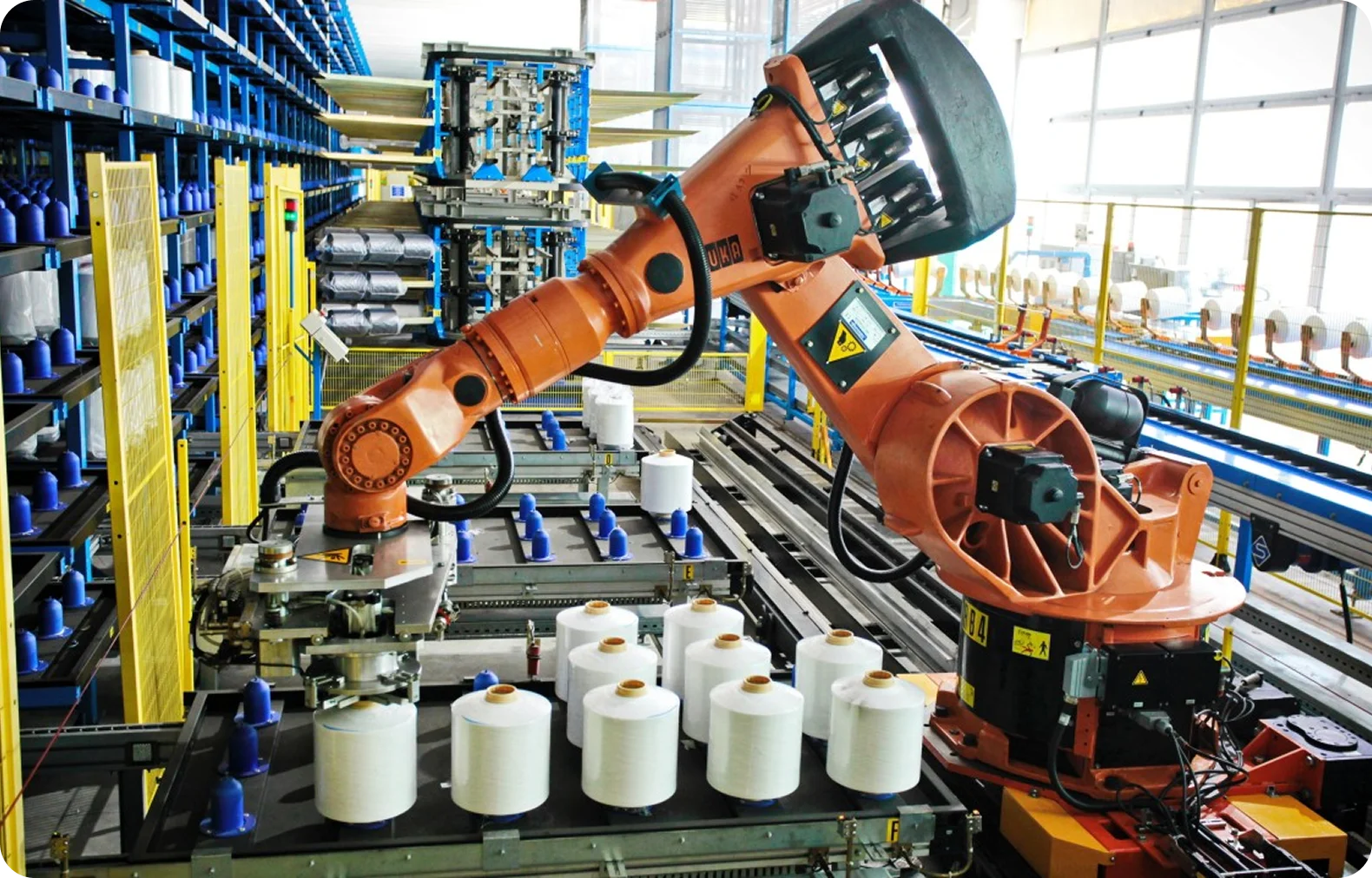 Textiles with Dedicated AI Robotics Manufacturing Platform