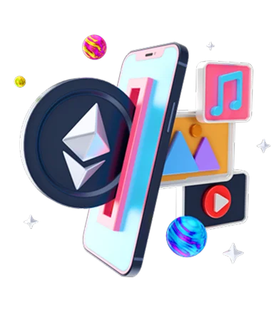 NFT Marketplace Illustration