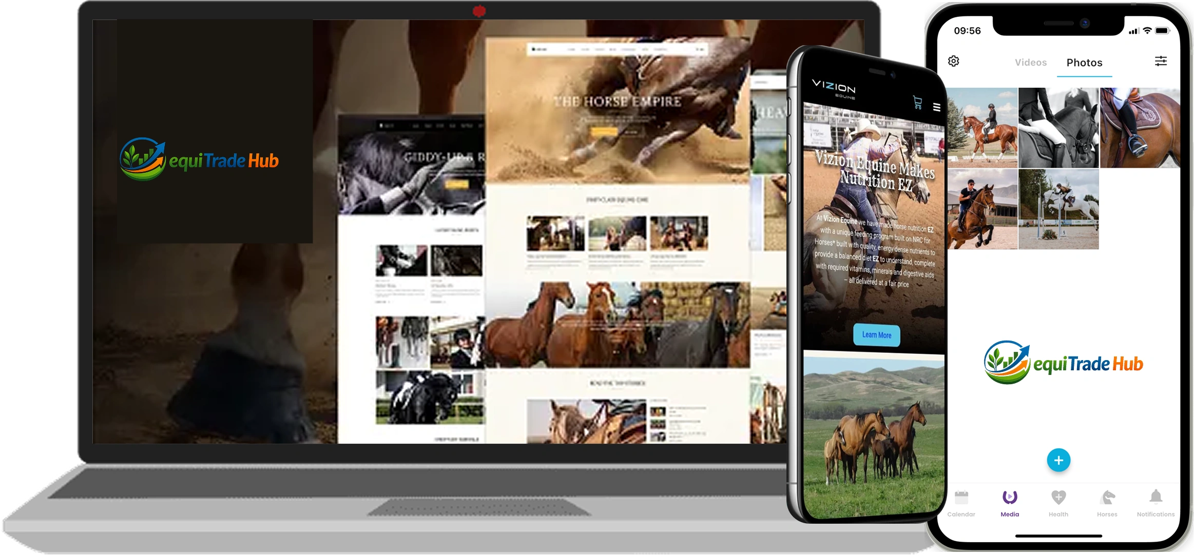 EquiTrade Hub screens