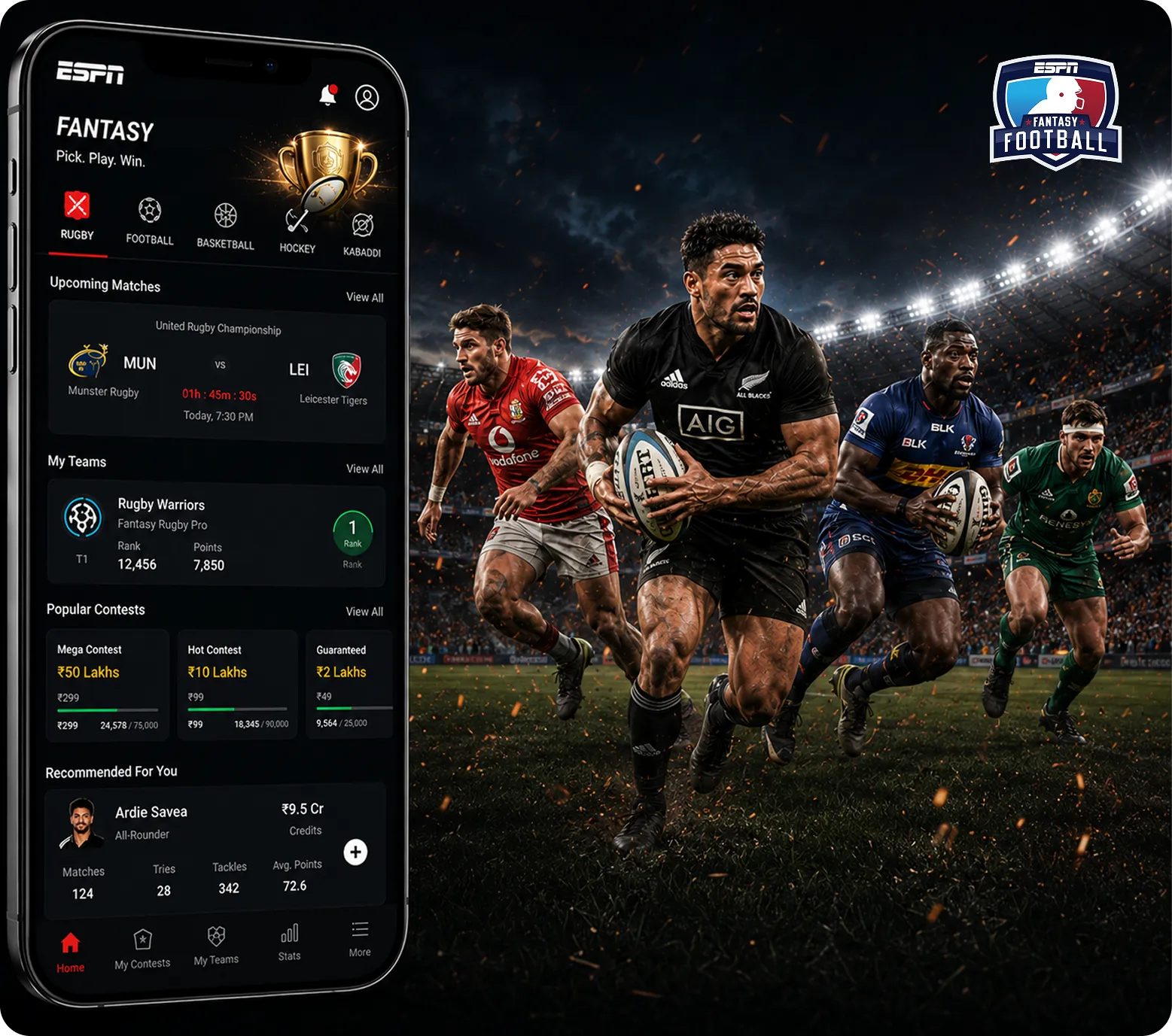 Kuchoriya TechSoft ESPN App