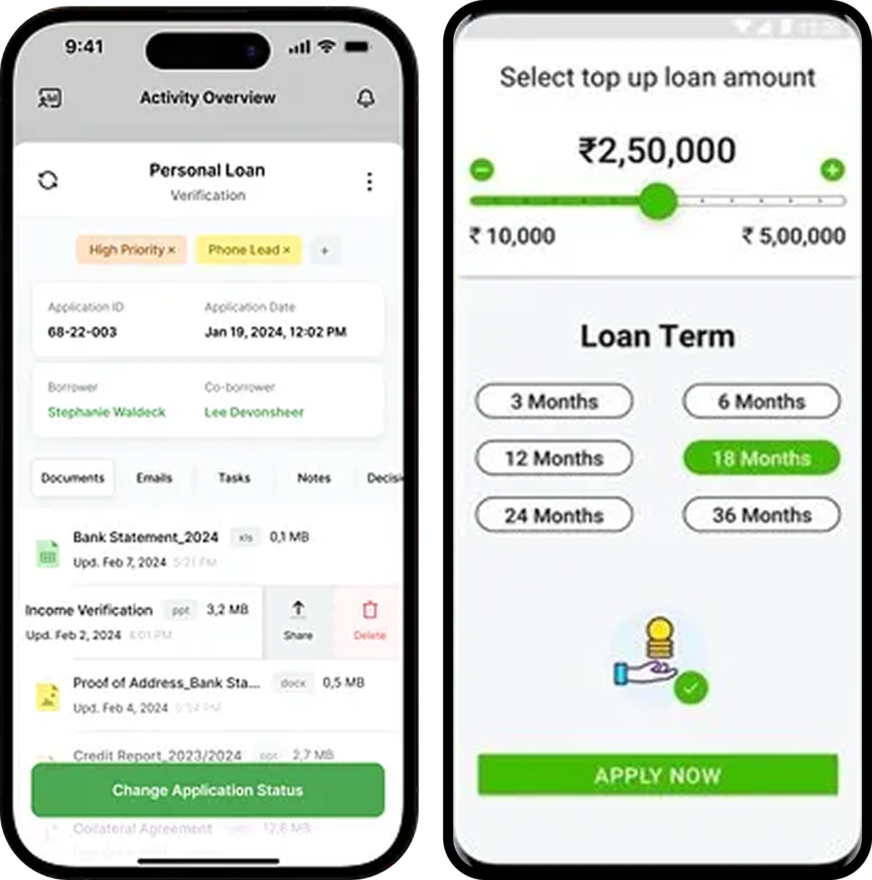 User Panel Features