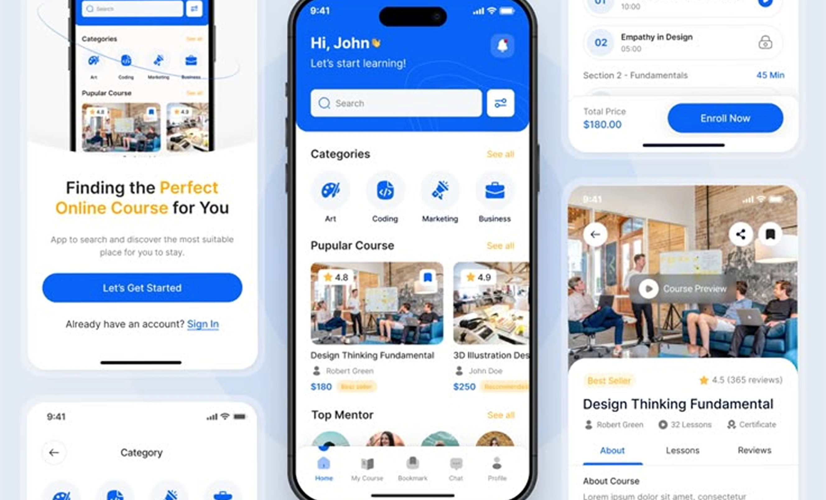 Preply – Language Learning & Tutor Marketplace screens